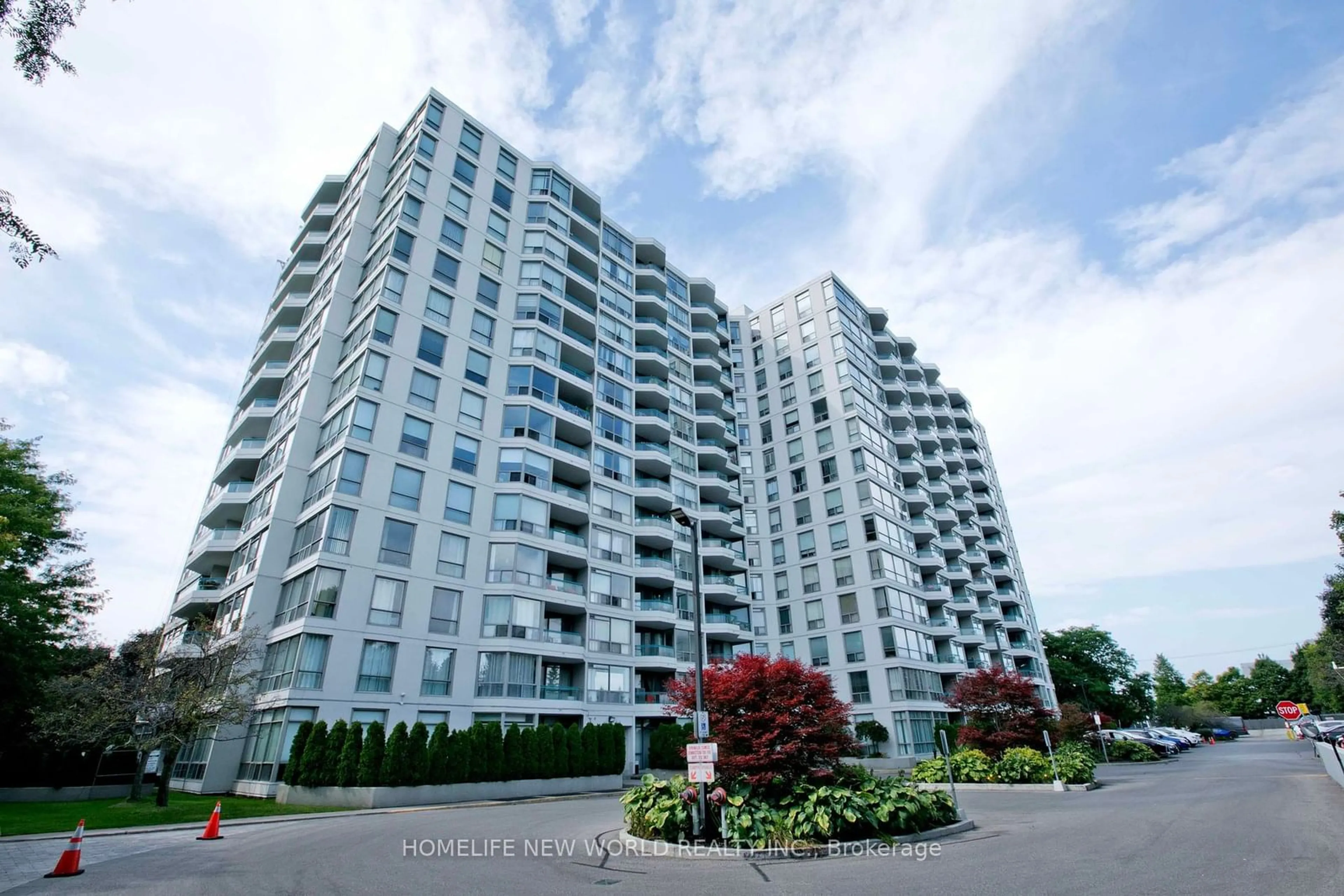 A pic from exterior of the house or condo for 4727 Sheppard Ave #1205, Toronto Ontario M1S 5B3