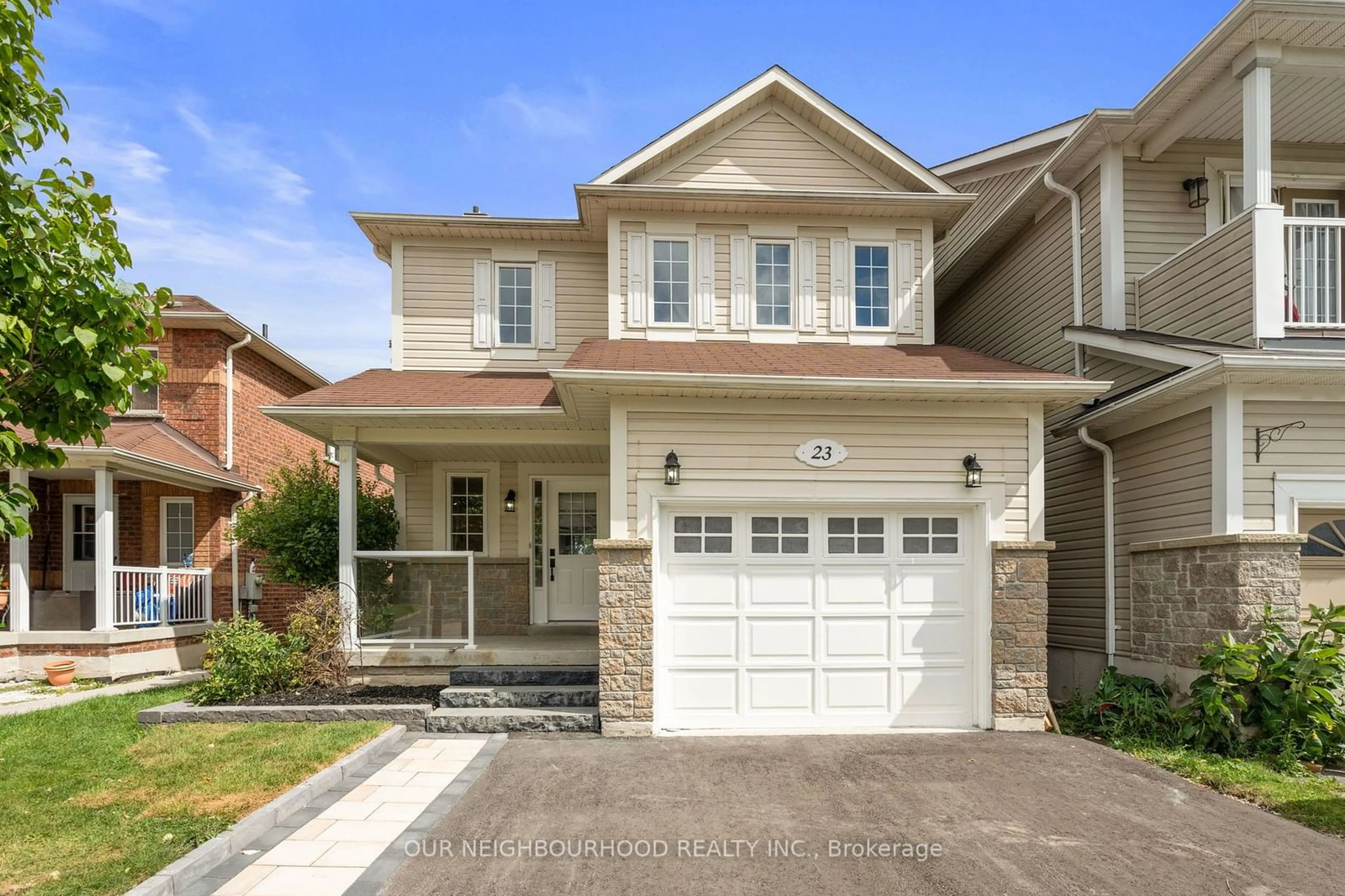 Frontside or backside of a home for 23 Crough St, Clarington Ontario L1C 5M5