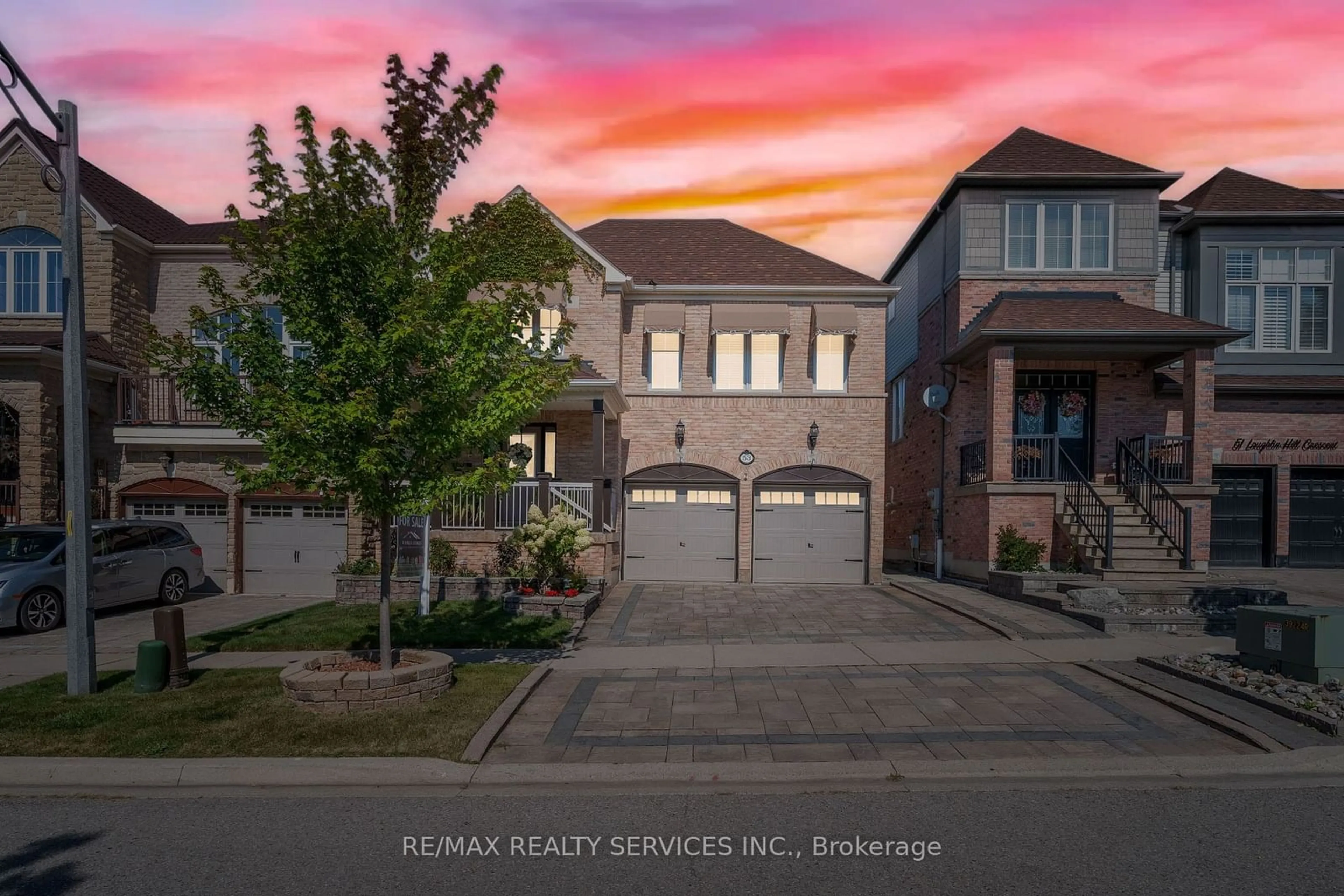 A pic from exterior of the house or condo for 53 Loughlin Hill Cres, Ajax Ontario L1Z 1R1