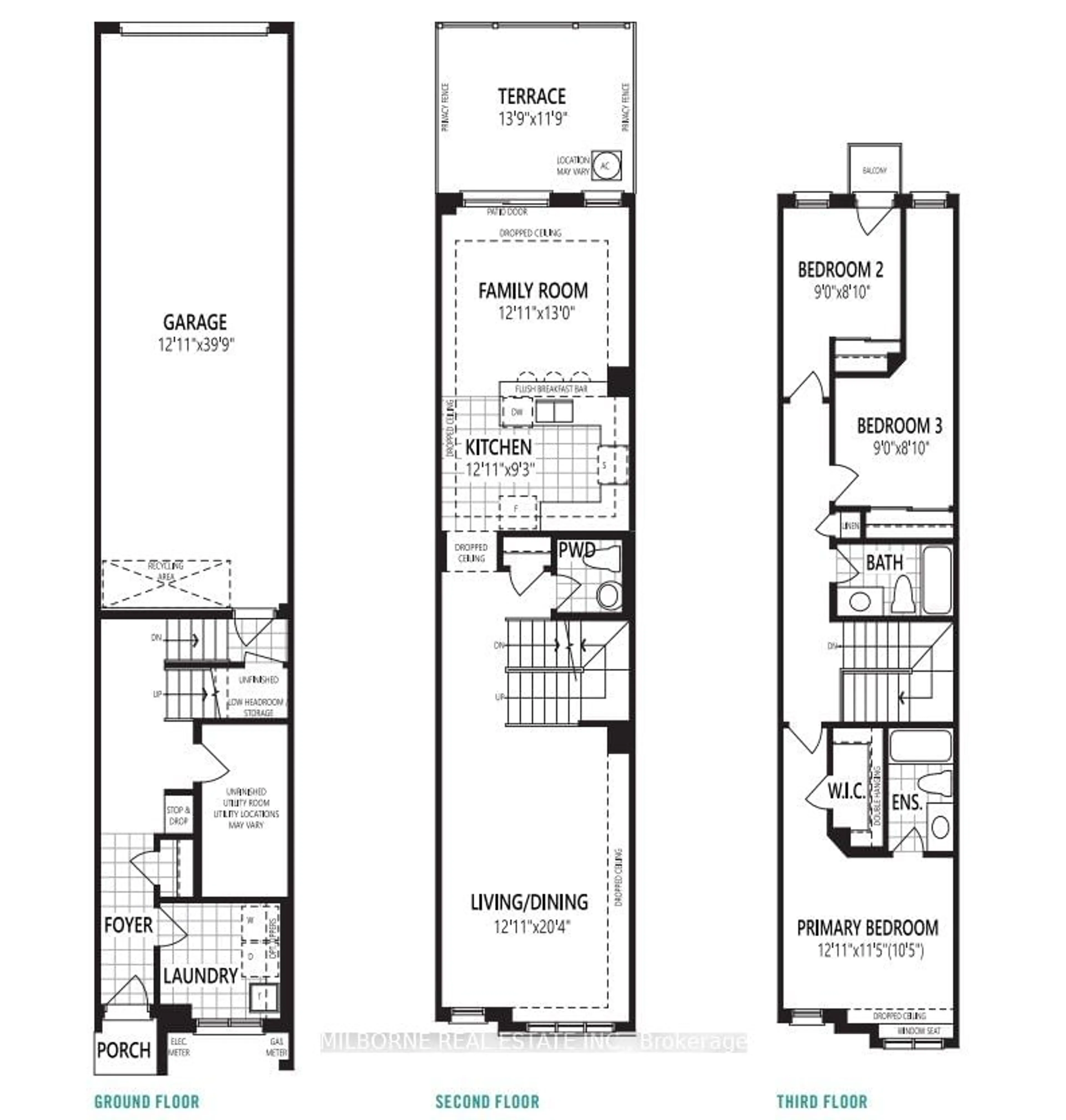 Floor plan for 1011 Ellesmere Rd, Toronto Ontario M1P 2W7