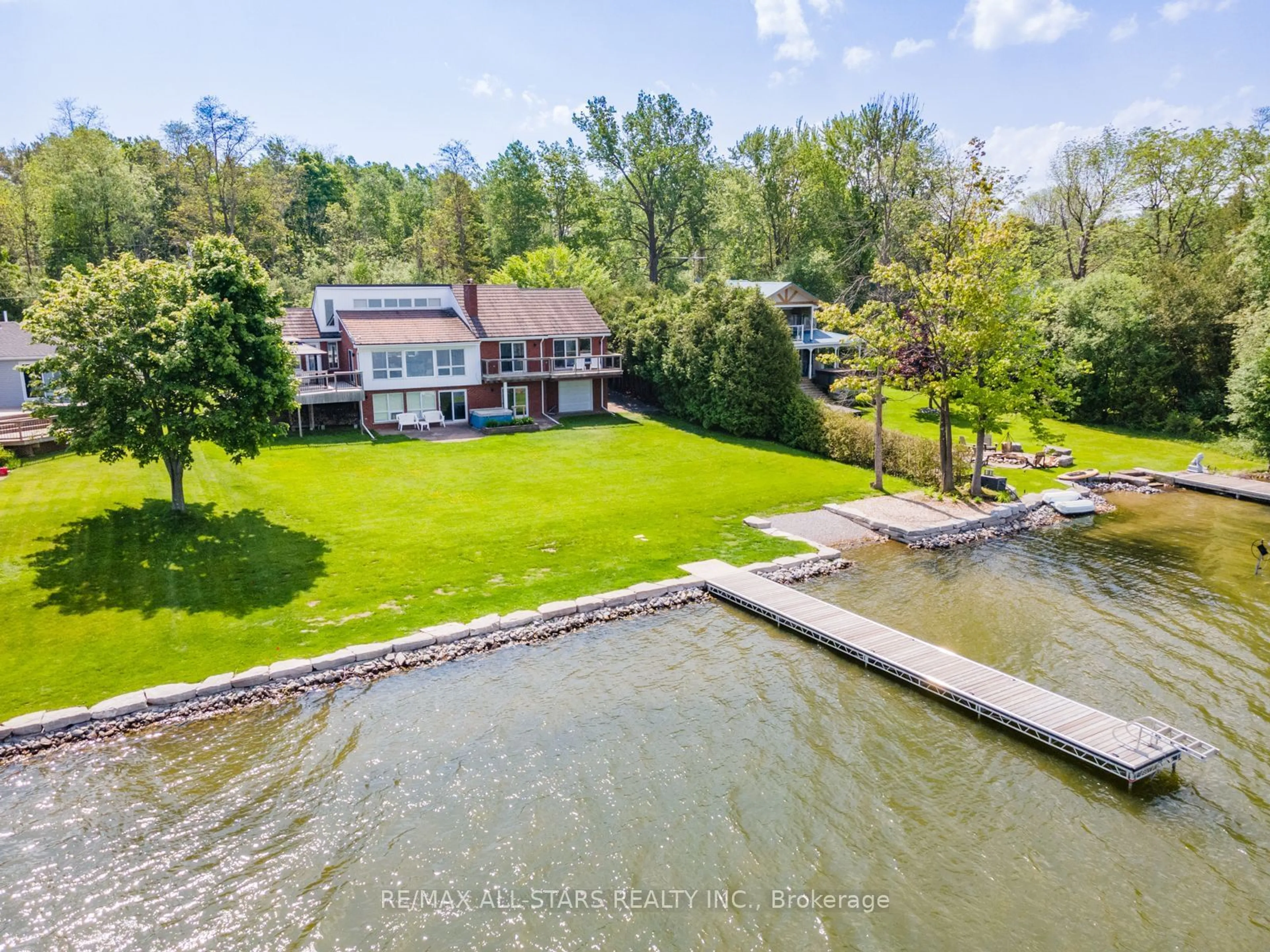 A pic from exterior of the house or condo, lake for 32 Nash Lane, Scugog Ontario L0B 1L0