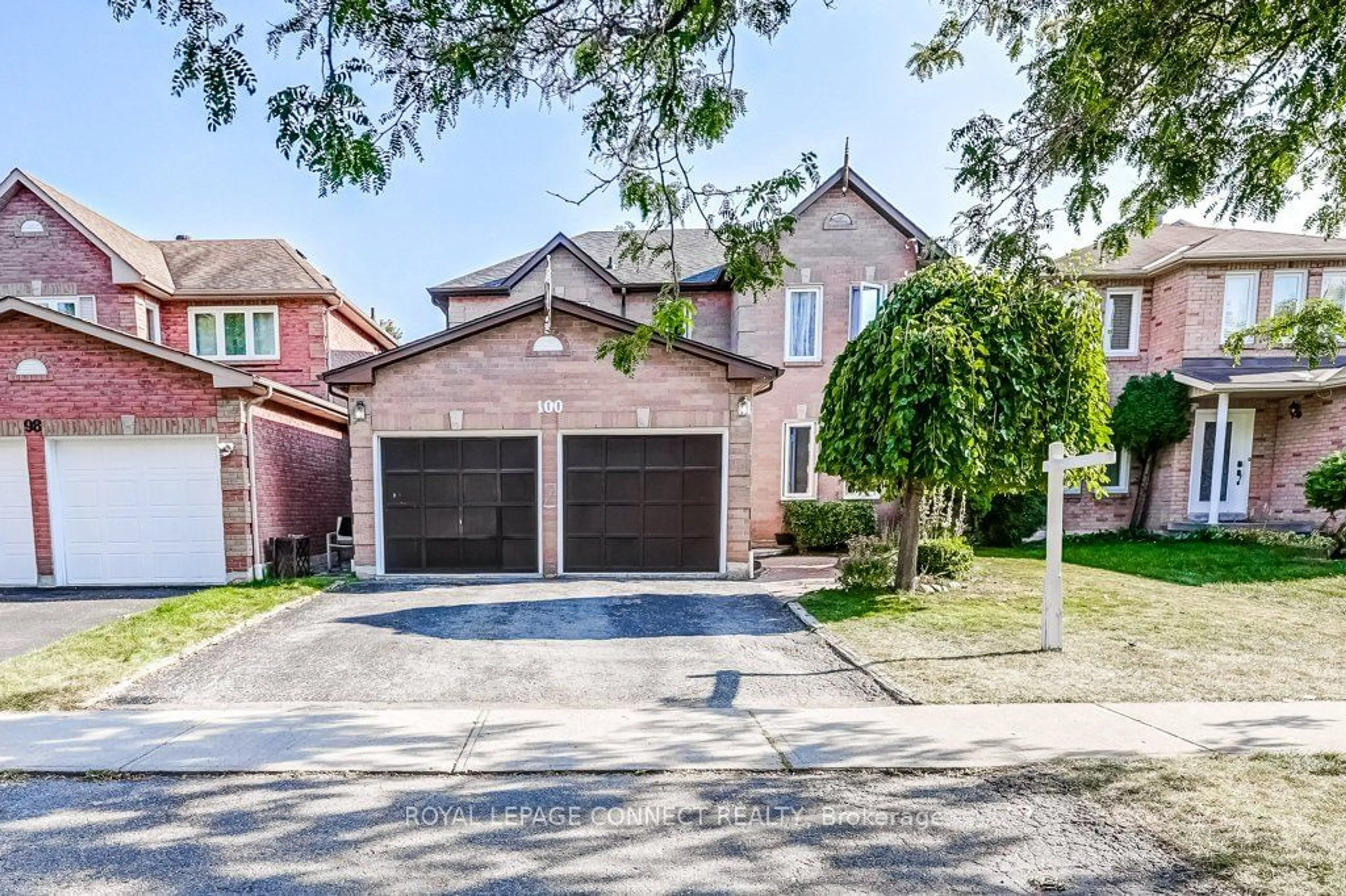 Frontside or backside of a home for 100 Sullivan Dr, Ajax Ontario L1T 3P2