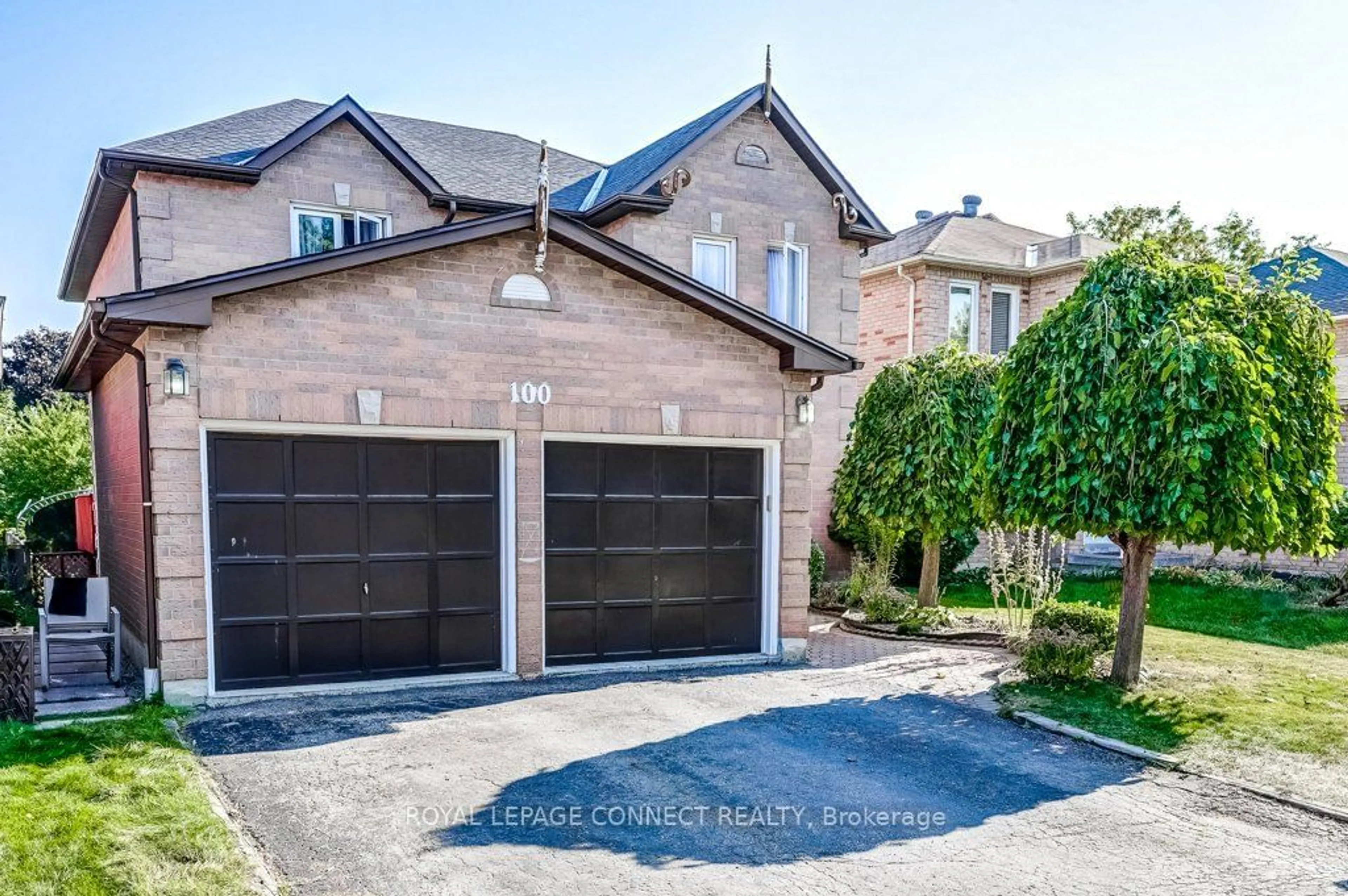 Home with brick exterior material for 100 Sullivan Dr, Ajax Ontario L1T 3P2