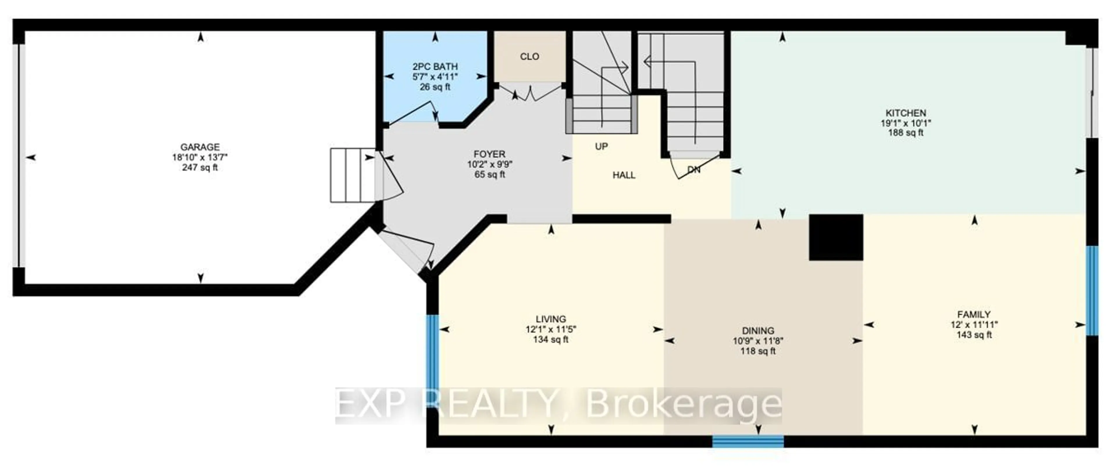 Floor plan for 151 Reed Dr, Ajax Ontario L1S 6P8