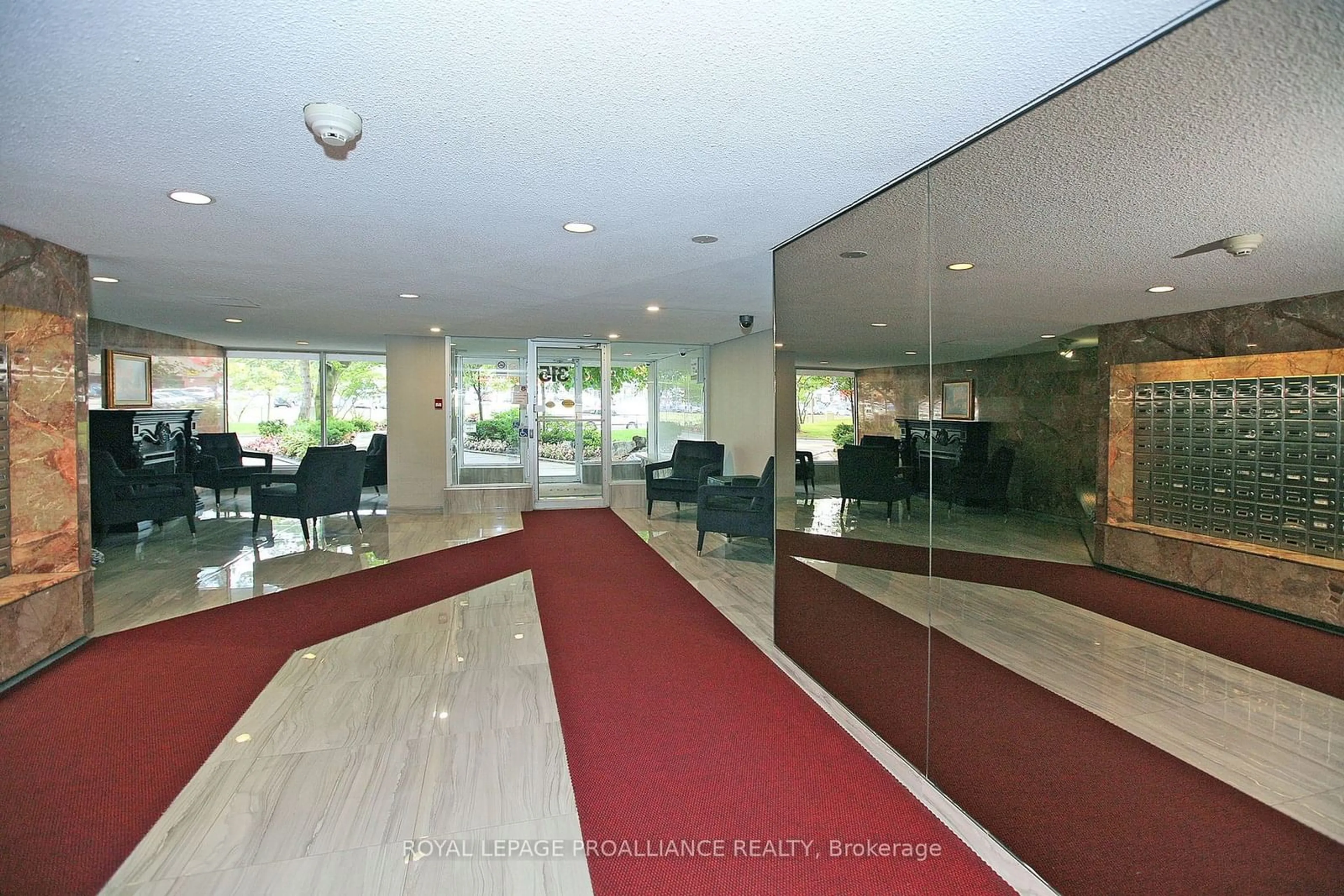 Indoor lobby, unknown floor for 3151 Bridletowne Circ #1604, Toronto Ontario M1W 2T1