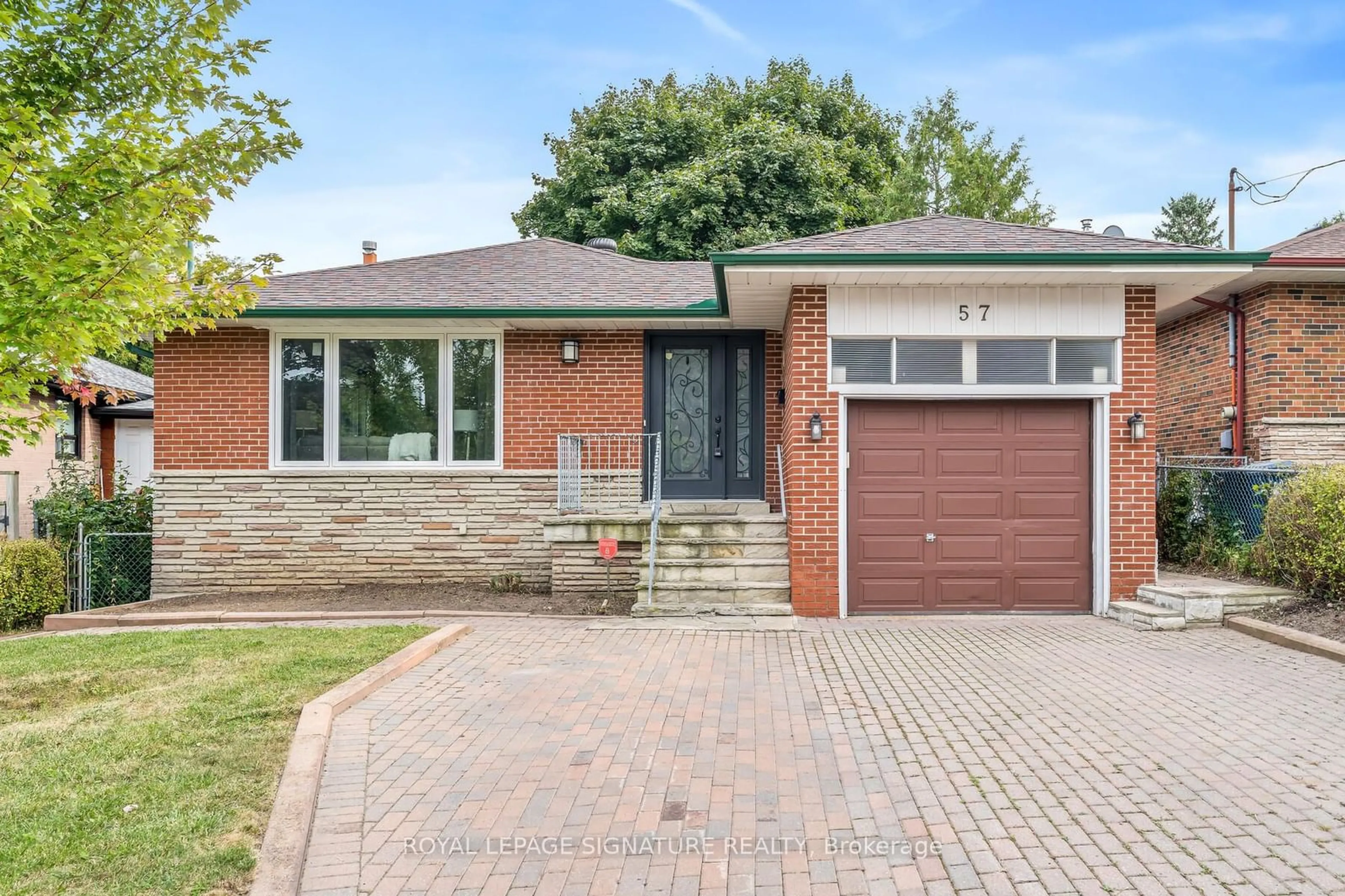 Home with brick exterior material for 57 Amberdale Dr, Toronto Ontario M1P 4B9