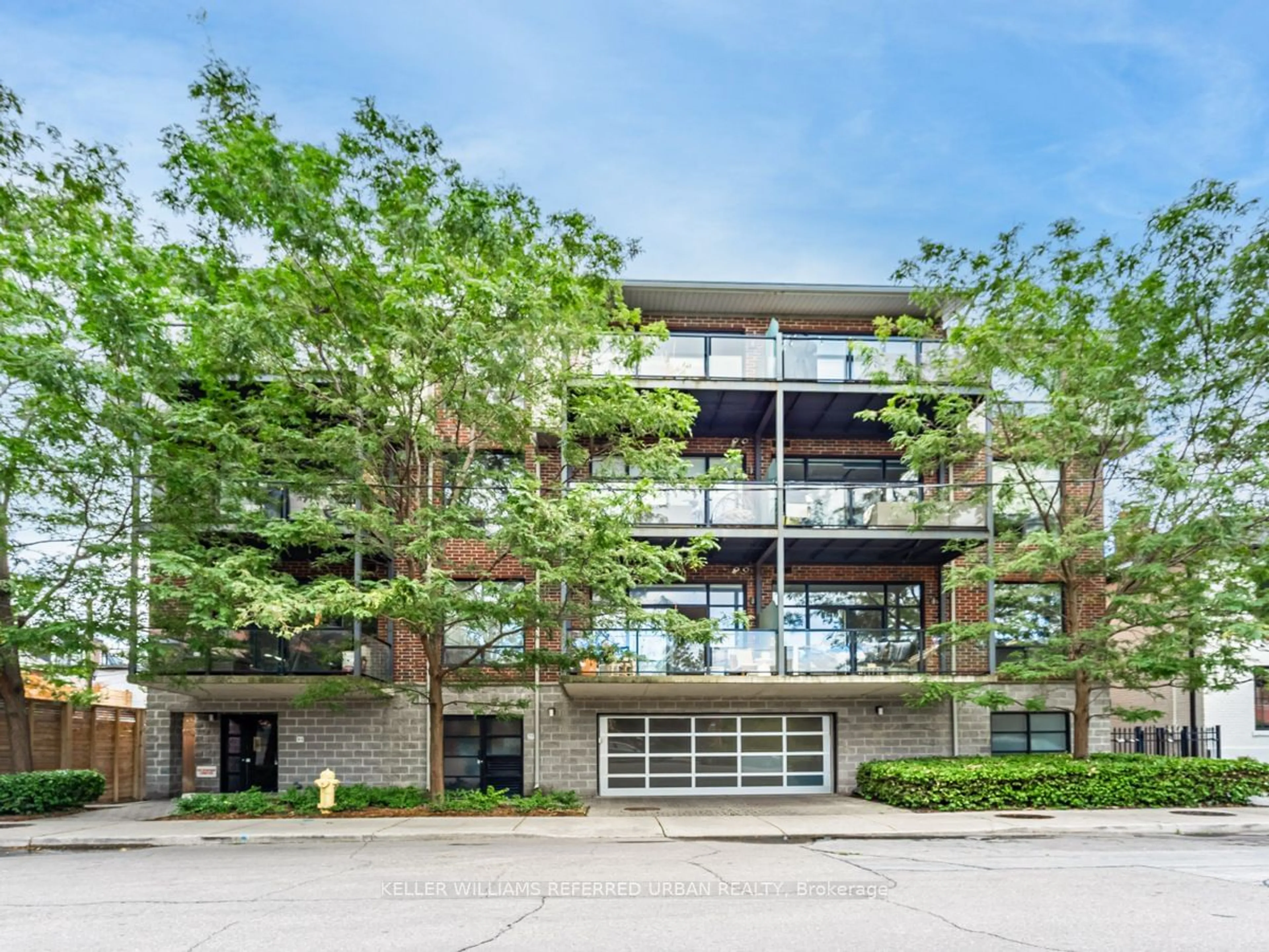 A pic from exterior of the house or condo for 53 Colgate Ave #205, Toronto Ontario M4M 1N6