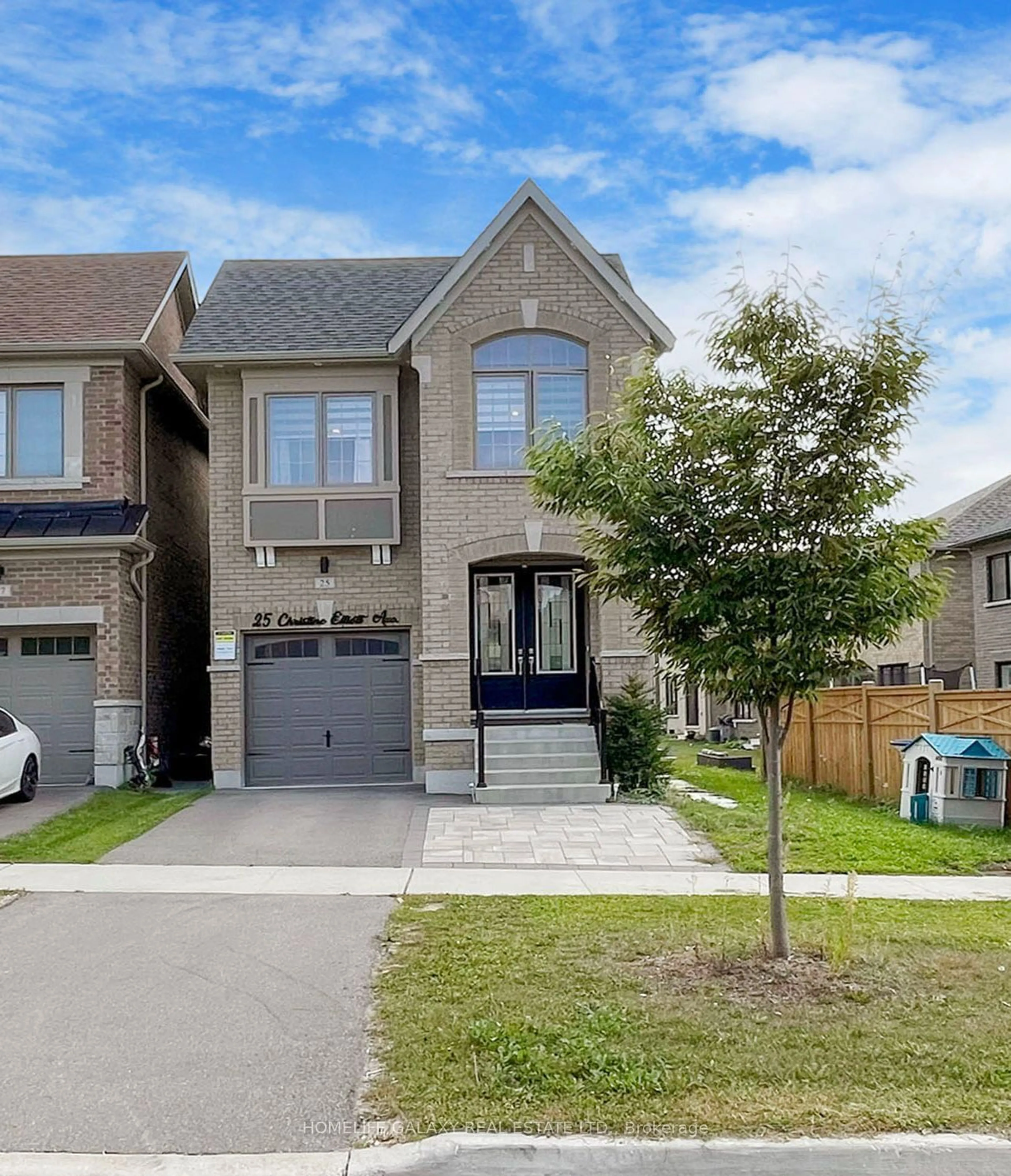 Frontside or backside of a home for 25 Christine Elliott Ave, Whitby Ontario L1P 0B8