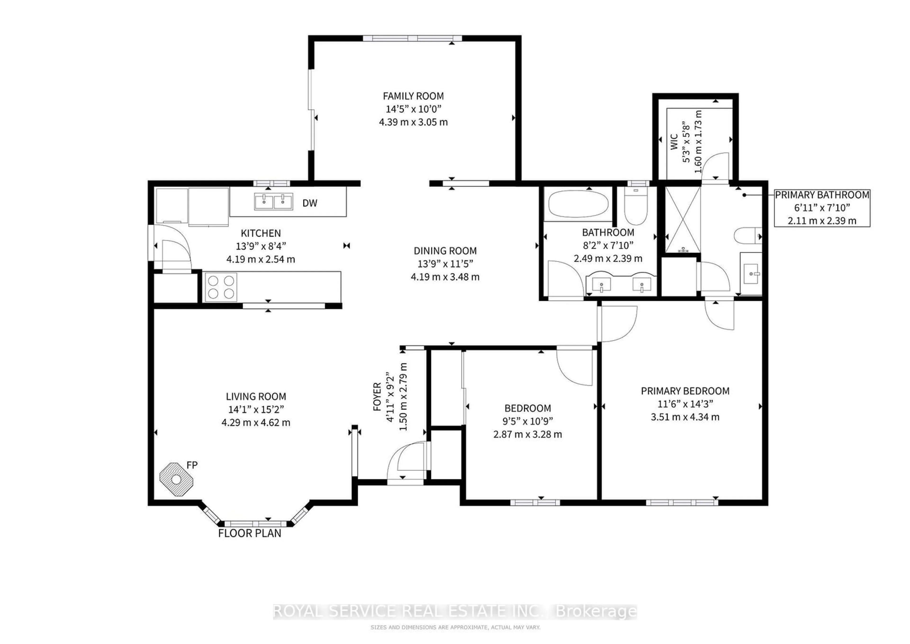 Floor plan for 11 Canoe Crt, Clarington Ontario L1B 1B1