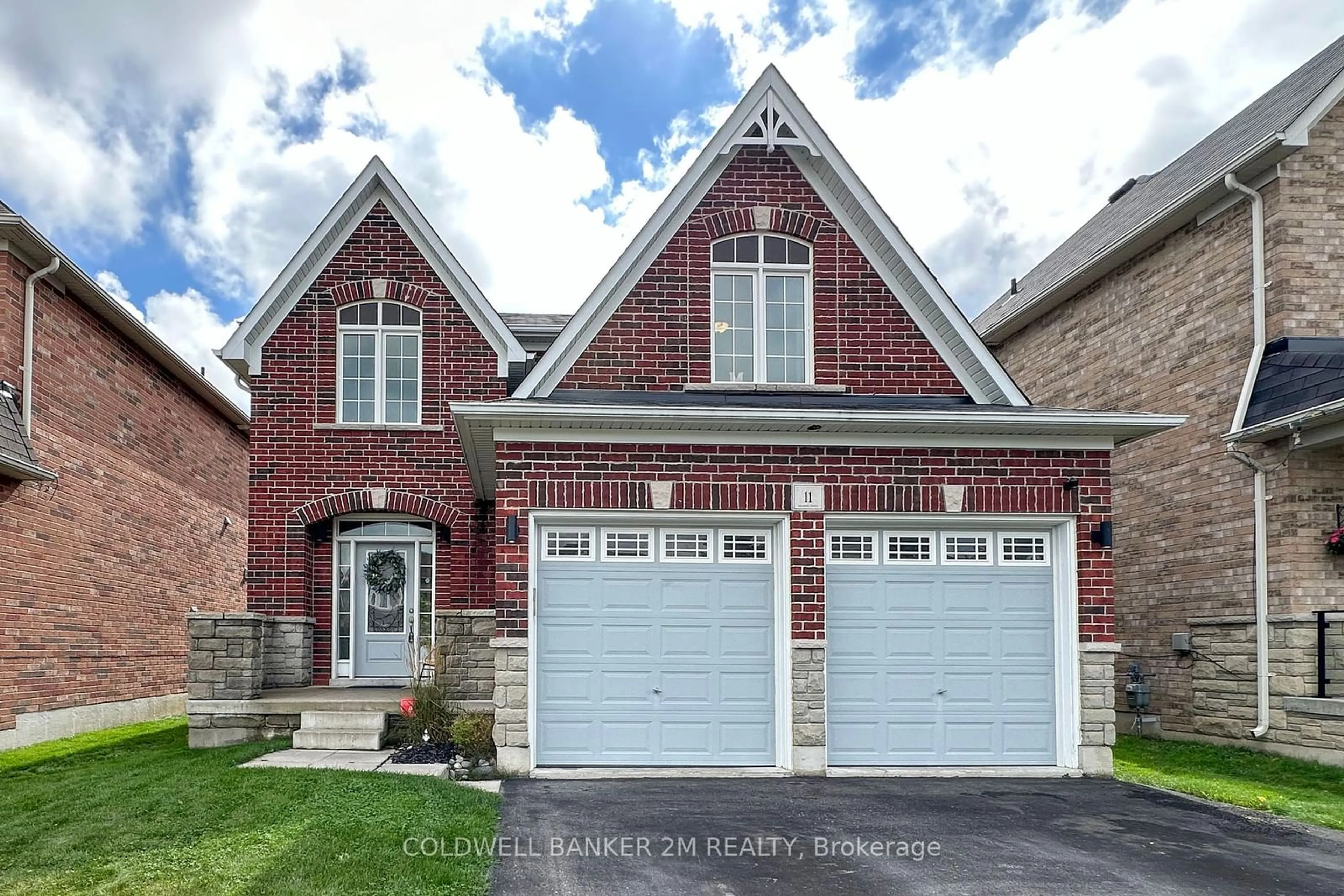 Home with brick exterior material for 11 Oke Rd, Clarington Ontario L1E 0C2