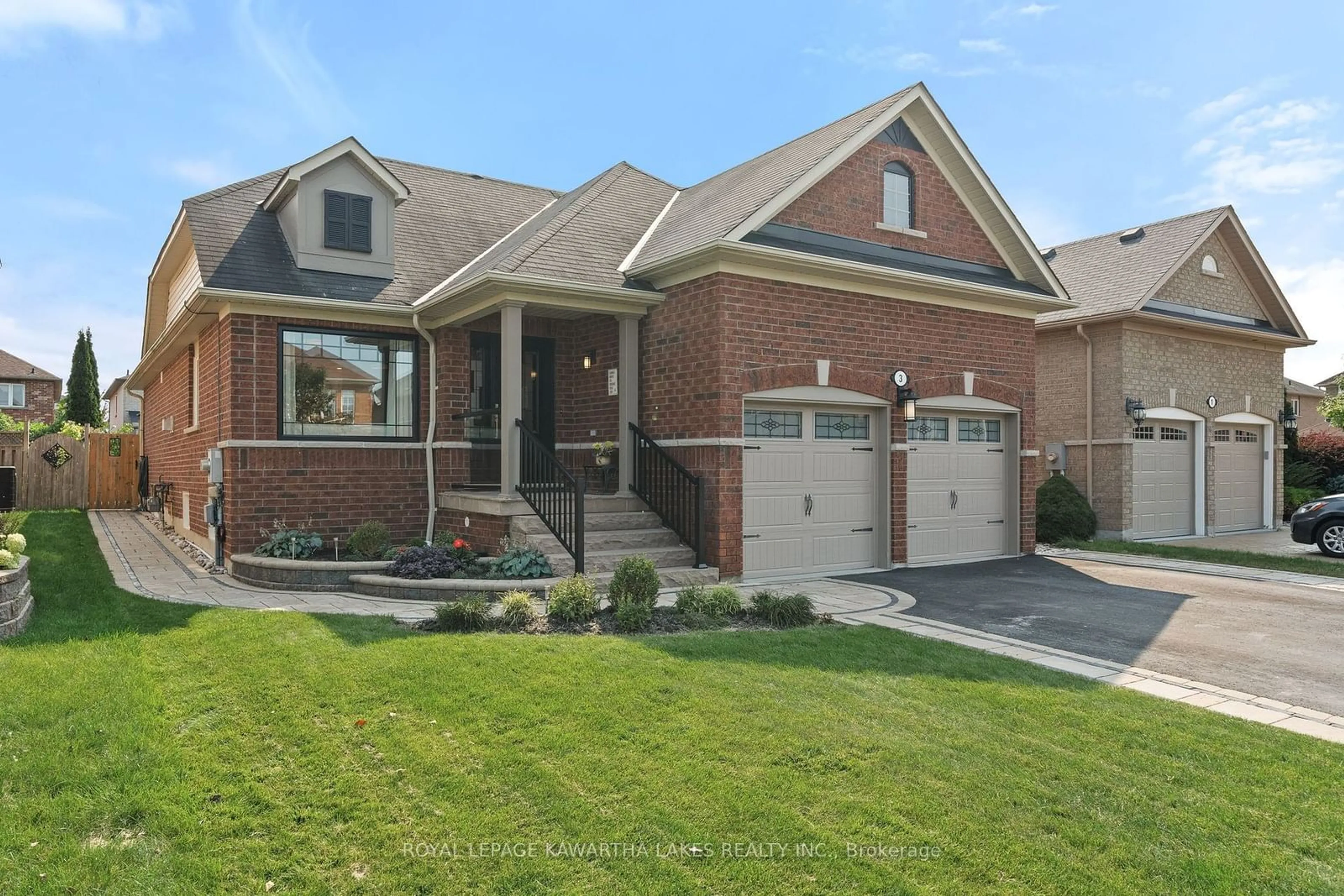 Home with brick exterior material for 3 Harkness Dr, Whitby Ontario L1R 0C3