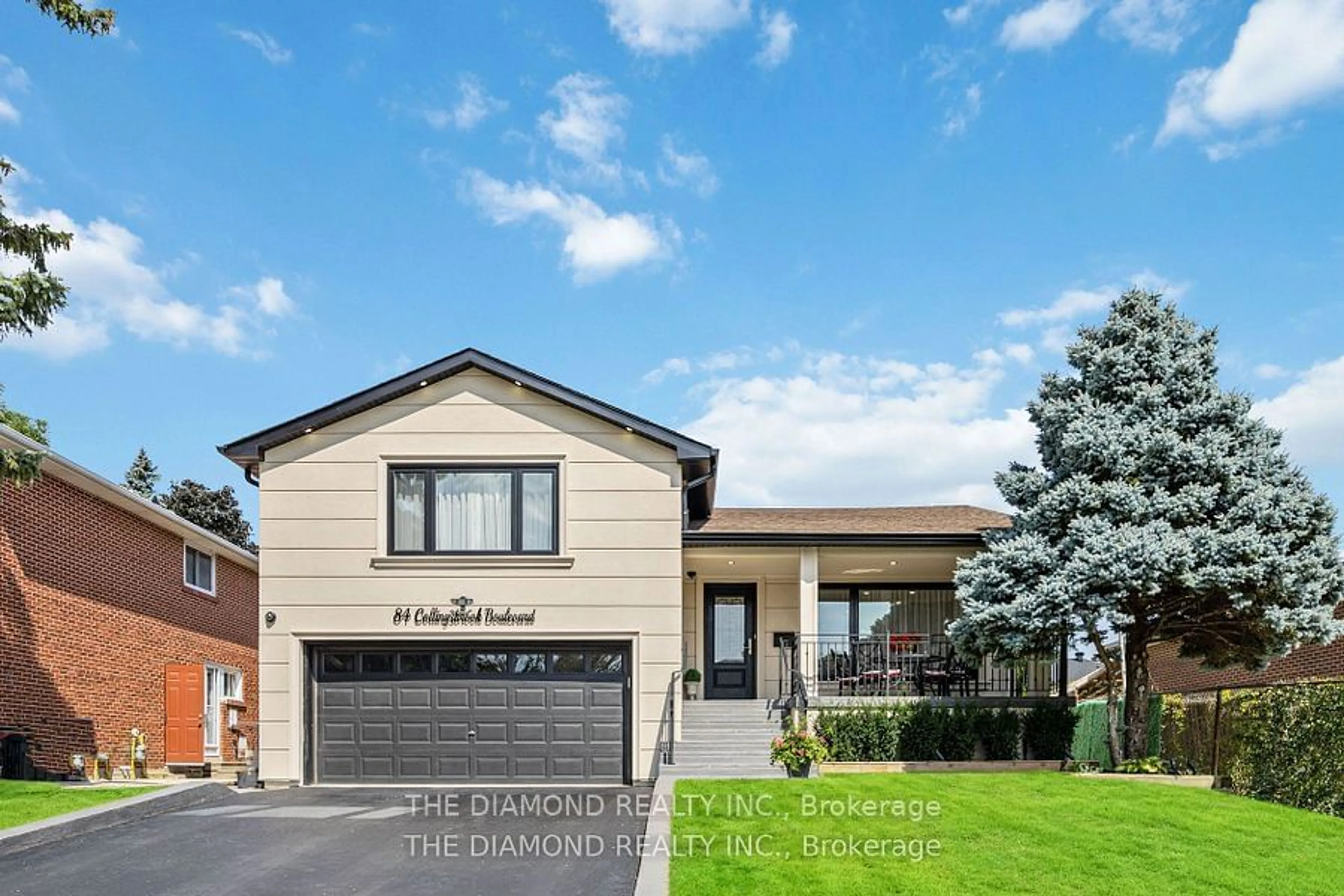 Frontside or backside of a home for 84 Collingsbrook Blvd, Toronto Ontario M1W 1M3