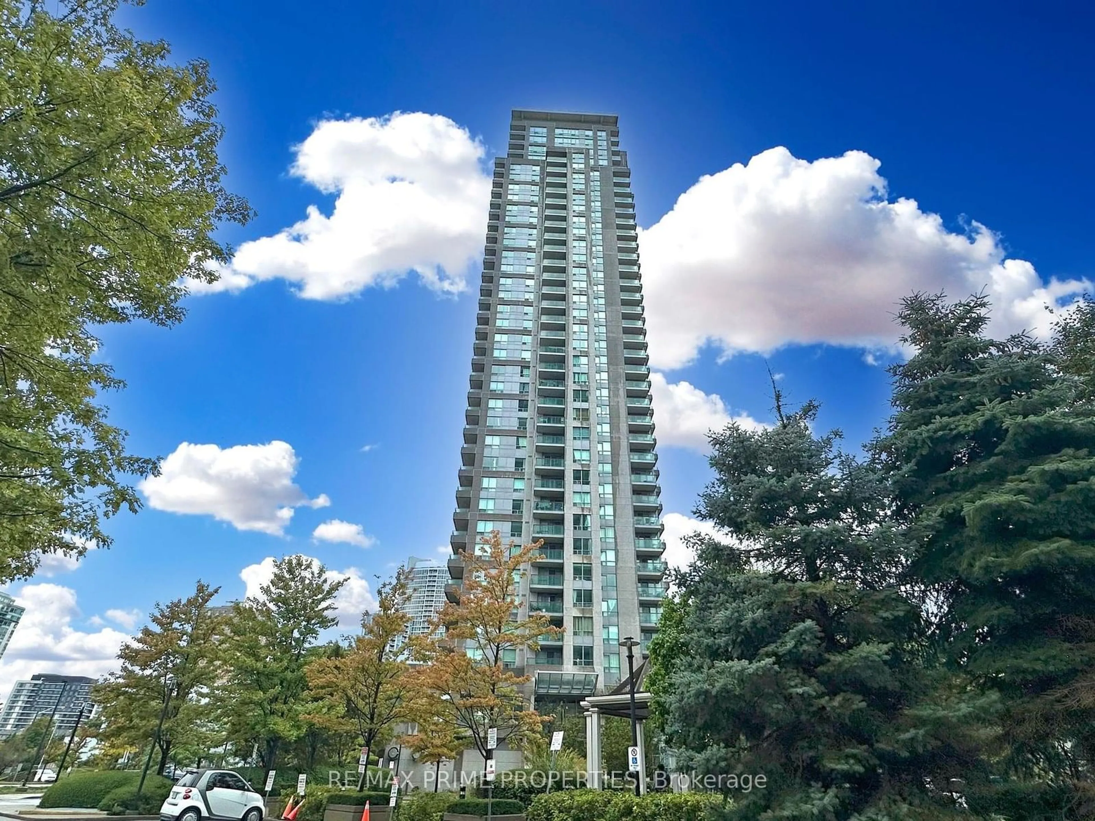 A pic from exterior of the house or condo, the front or back of building for 50 Brian Harrison Way #2102, Toronto Ontario M1P 5J4