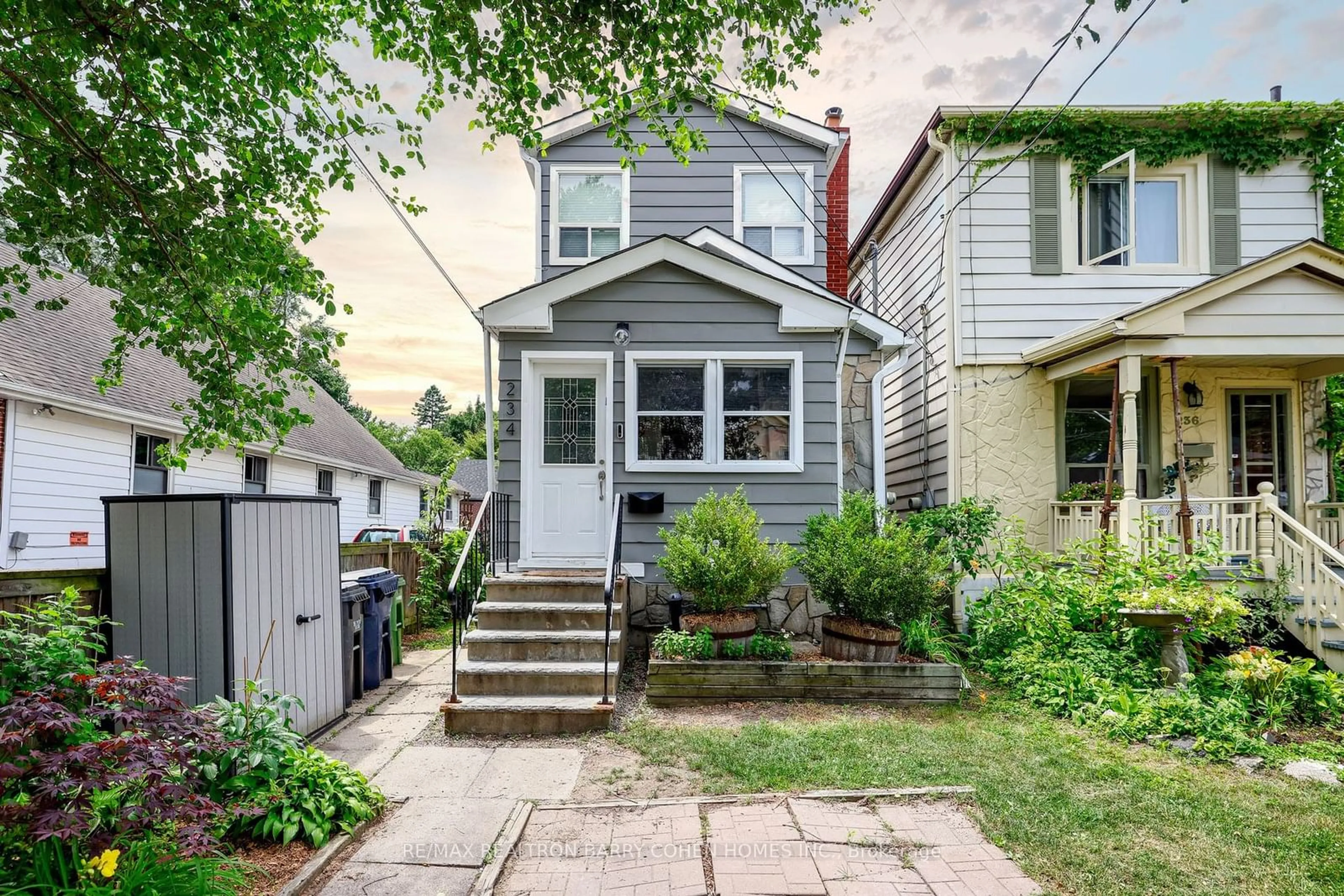 Frontside or backside of a home for 234 Glebemount Ave, Toronto Ontario M4C 3T4