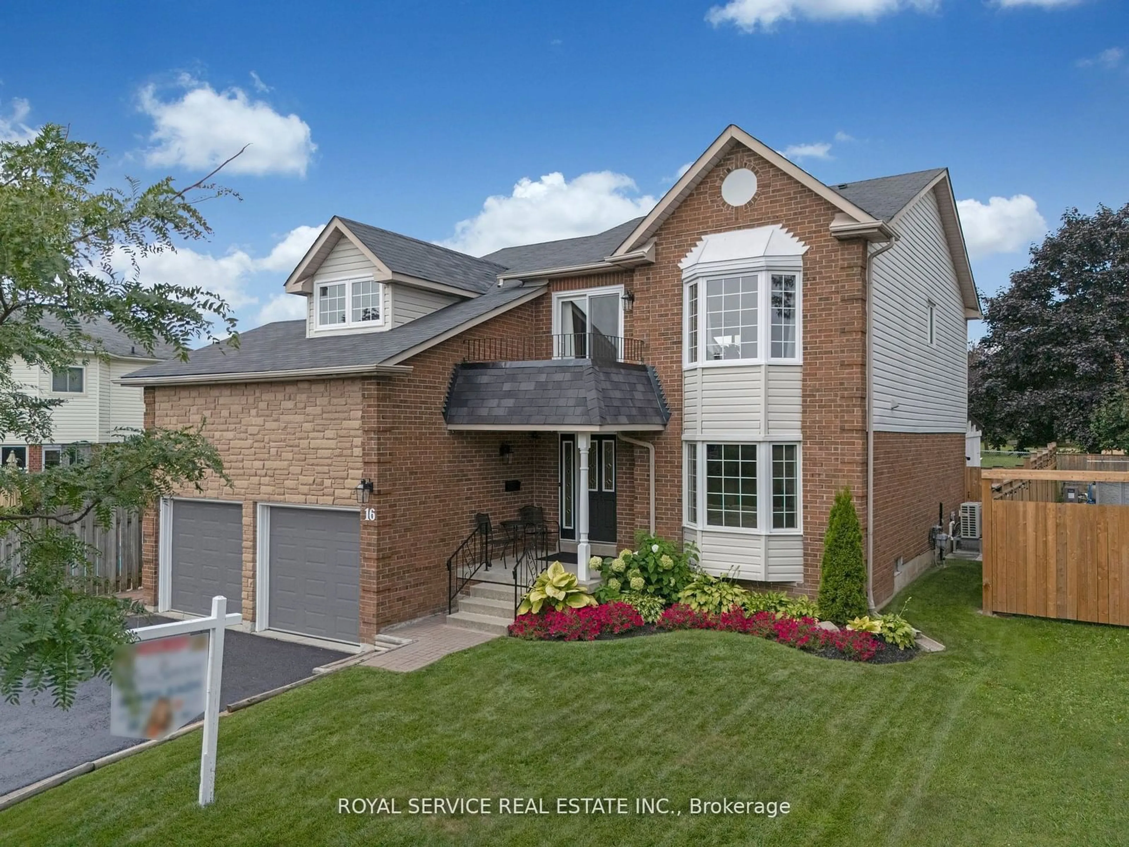 Home with brick exterior material for 16 Resnik Dr, Clarington Ontario L1B 1K5