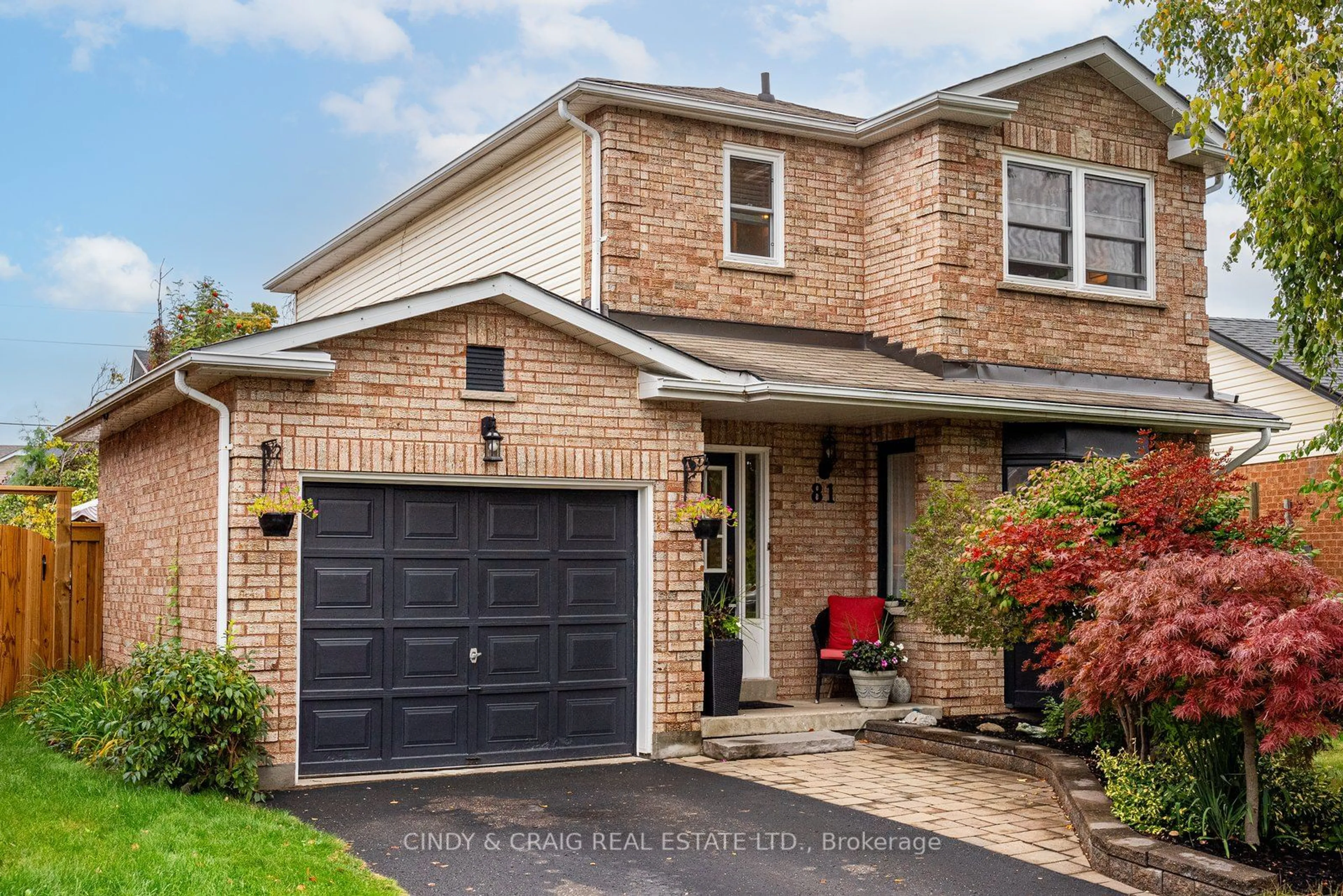 Home with brick exterior material for 81 Beechnut Cres, Clarington Ontario L1E 1Y4