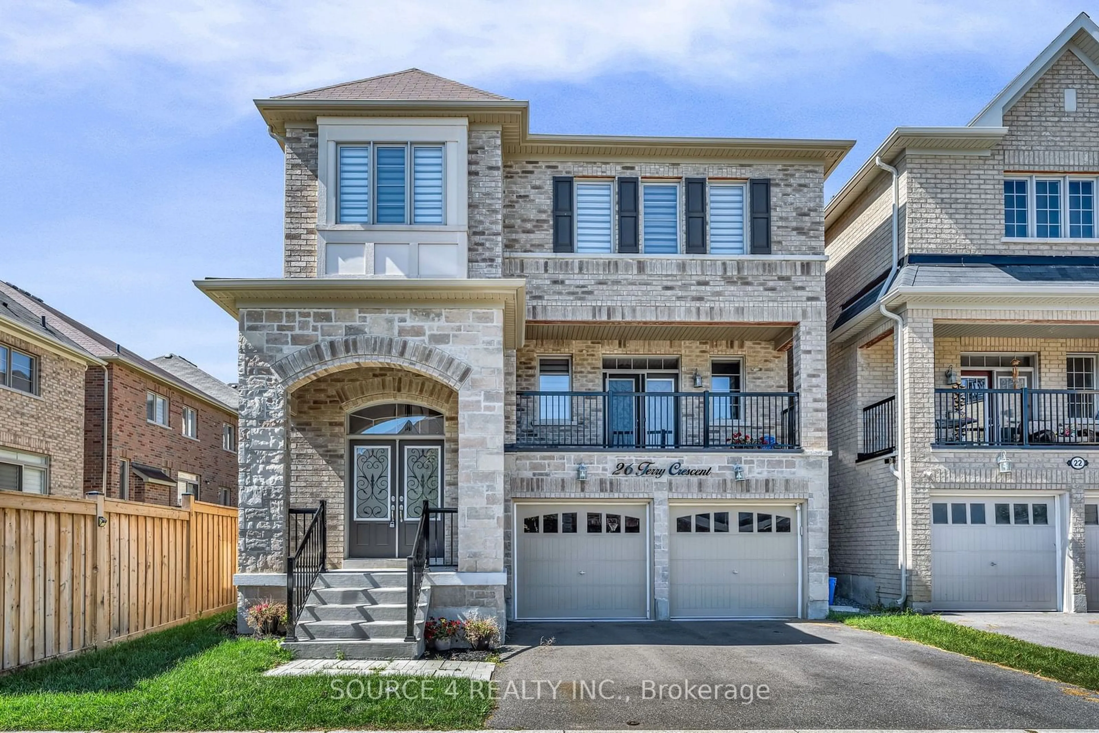 Home with brick exterior material for 26 Terry Cres, Clarington Ontario L1C 0W4