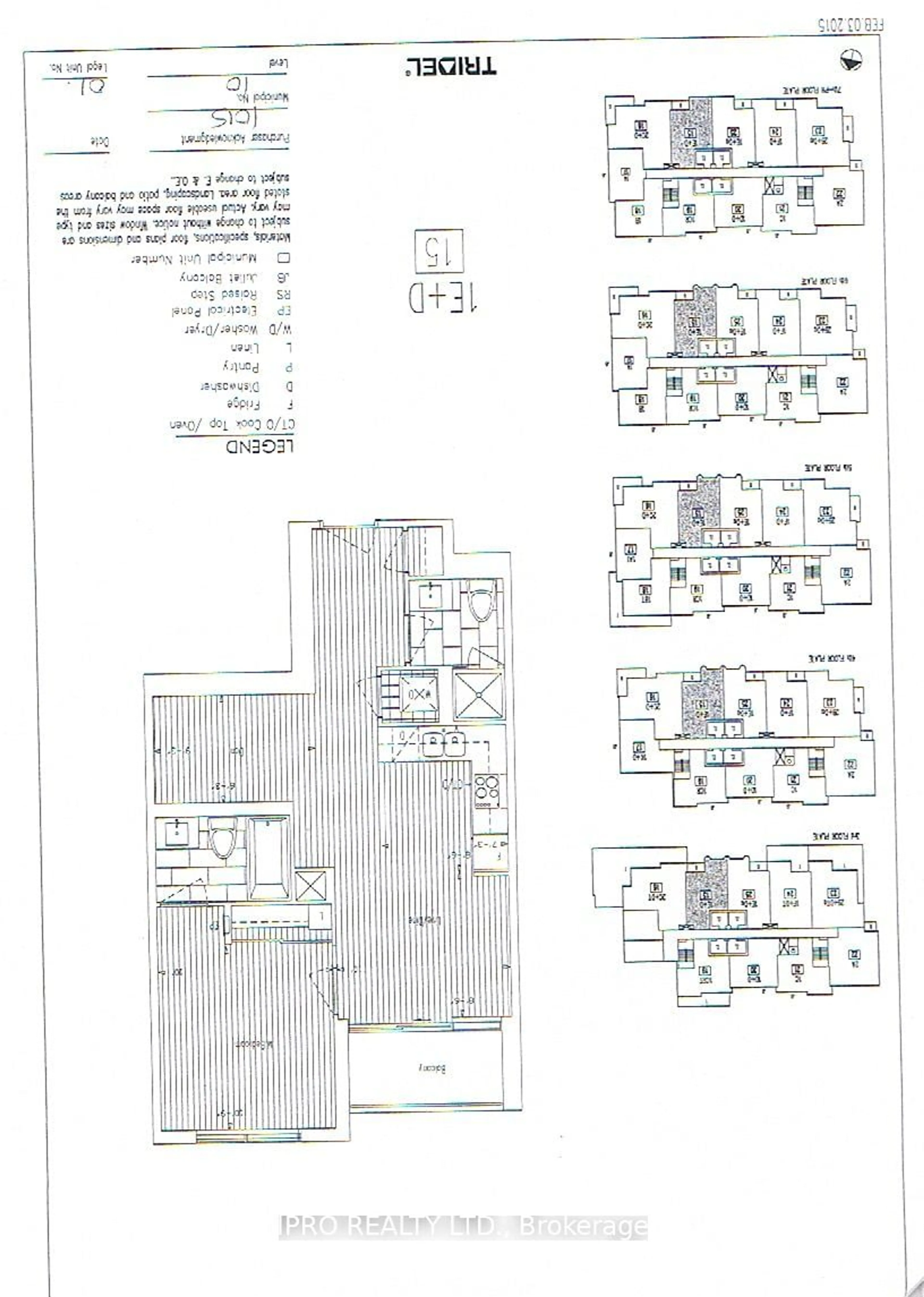 Floor plan for 275 Village Green Sq #1015, Toronto Ontario M1S 0L8