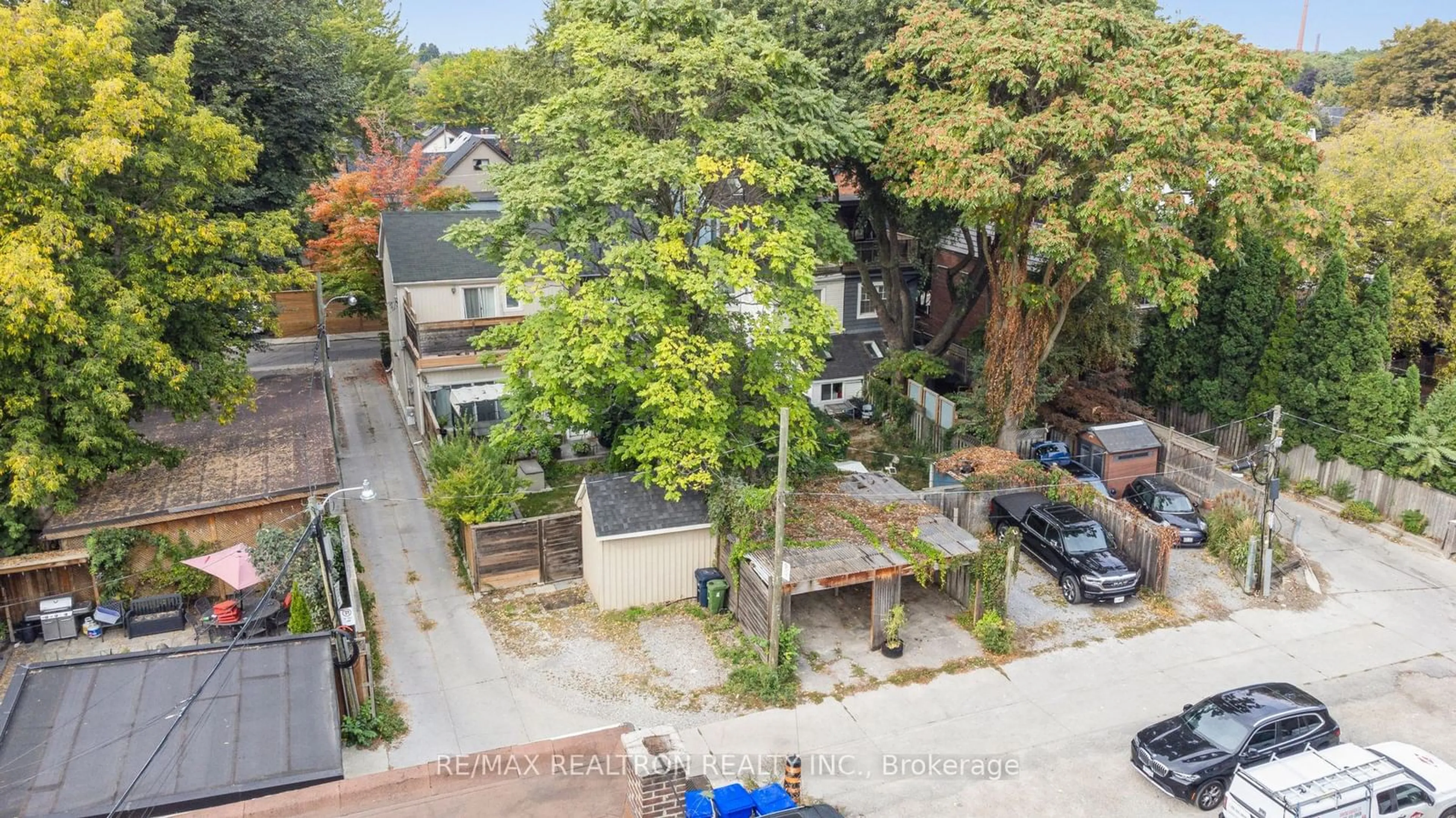 A pic from exterior of the house or condo, the street view for 13 Clark St, Toronto Ontario M4M 1M5