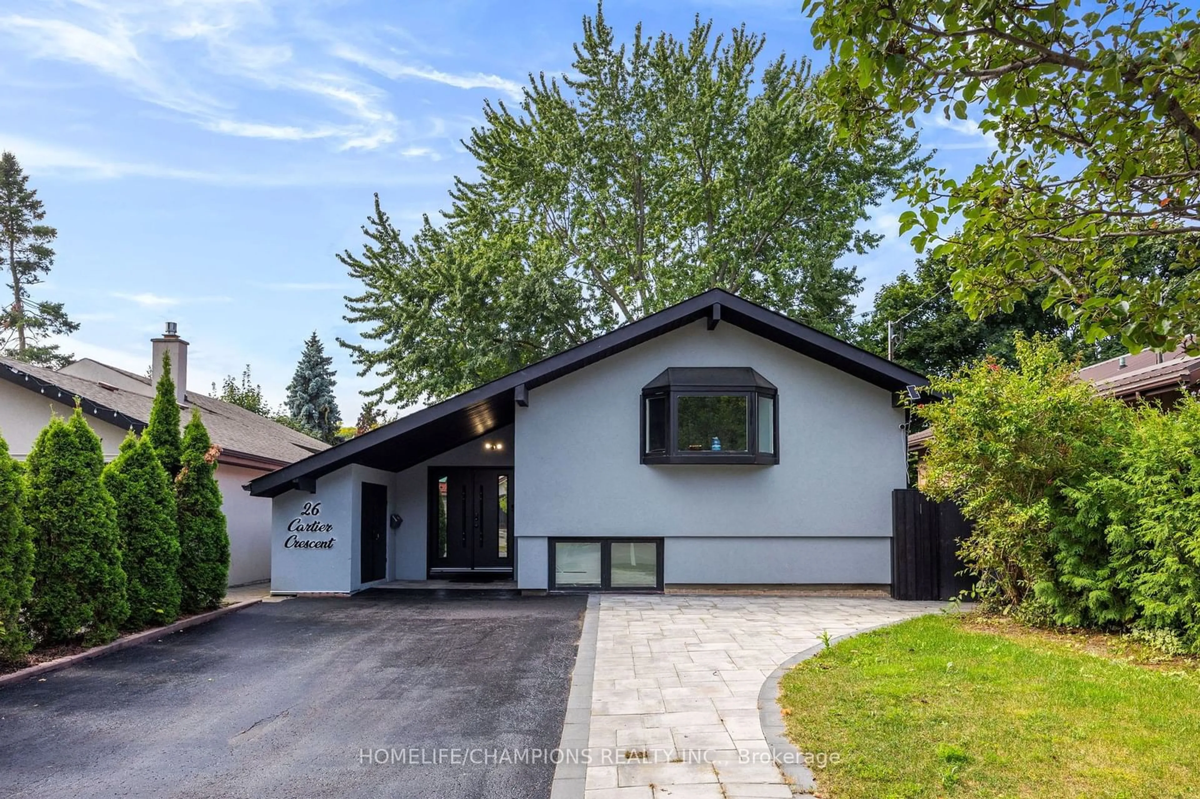 Frontside or backside of a home for 26 Cartier Cres, Toronto Ontario M1P 3N8