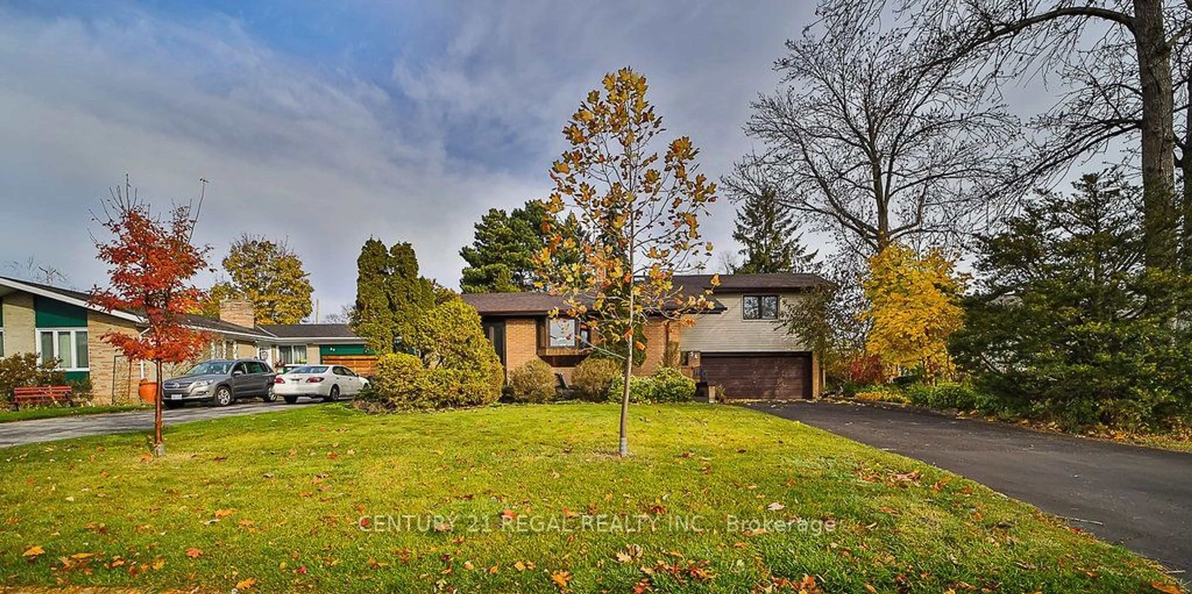 A pic from exterior of the house or condo, the fenced backyard for 56 Somerdale Sq, Toronto Ontario M1E 1N1