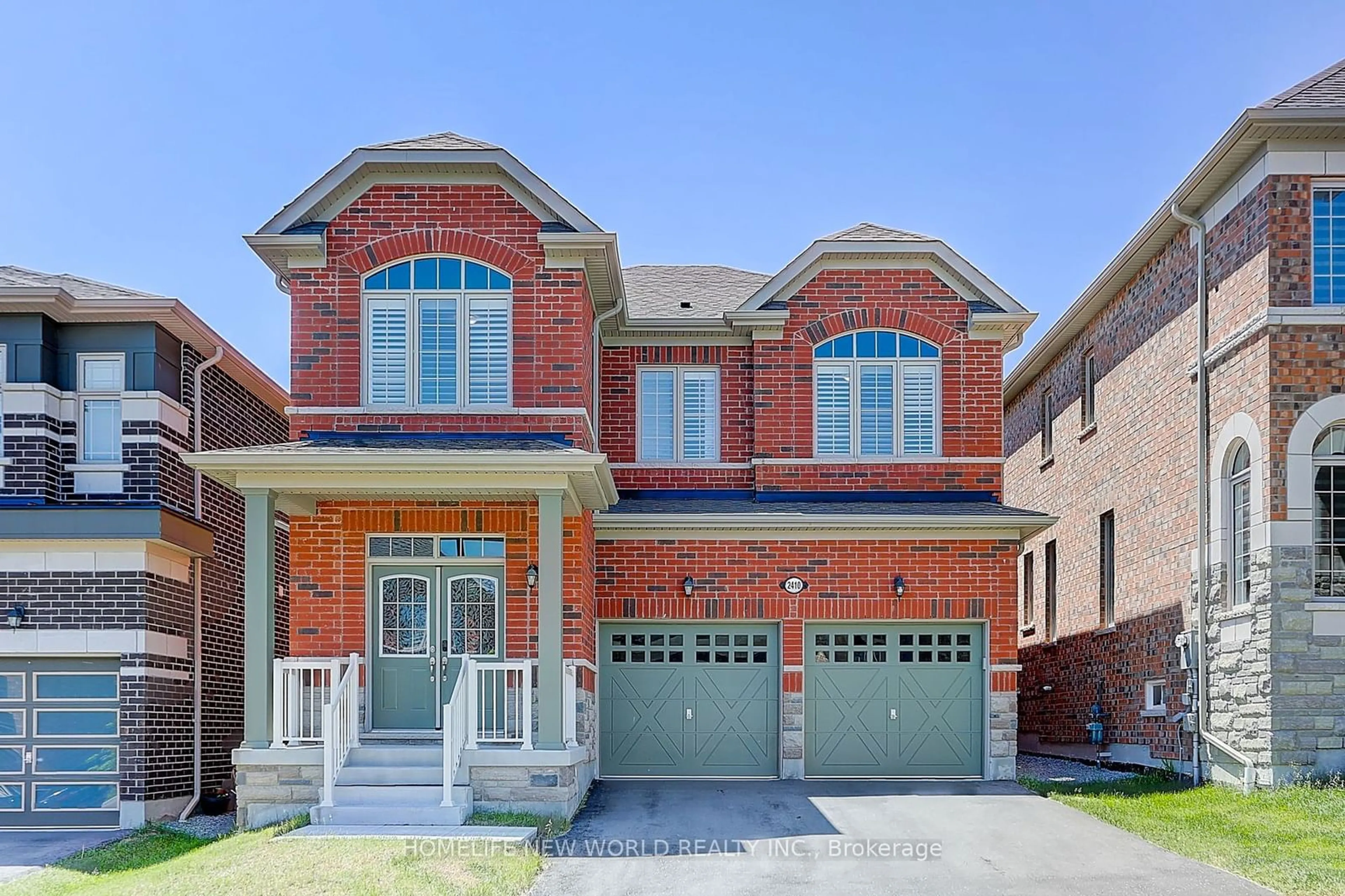 Home with brick exterior material for 2410 Florentine Pl, Pickering Ontario L1X 0H2