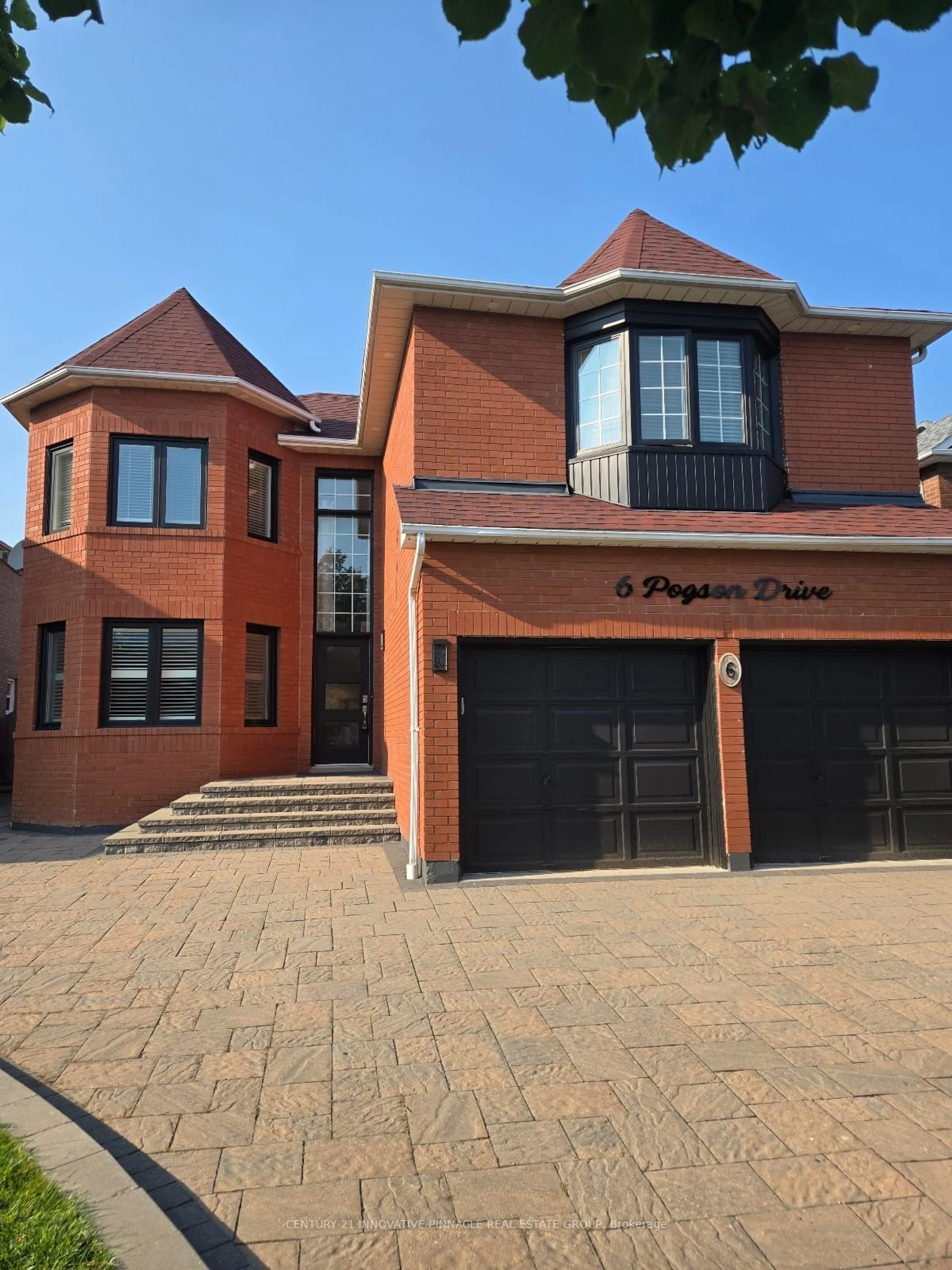 Home with brick exterior material for 6 Pogson Dr, Whitby Ontario L1R 2J1