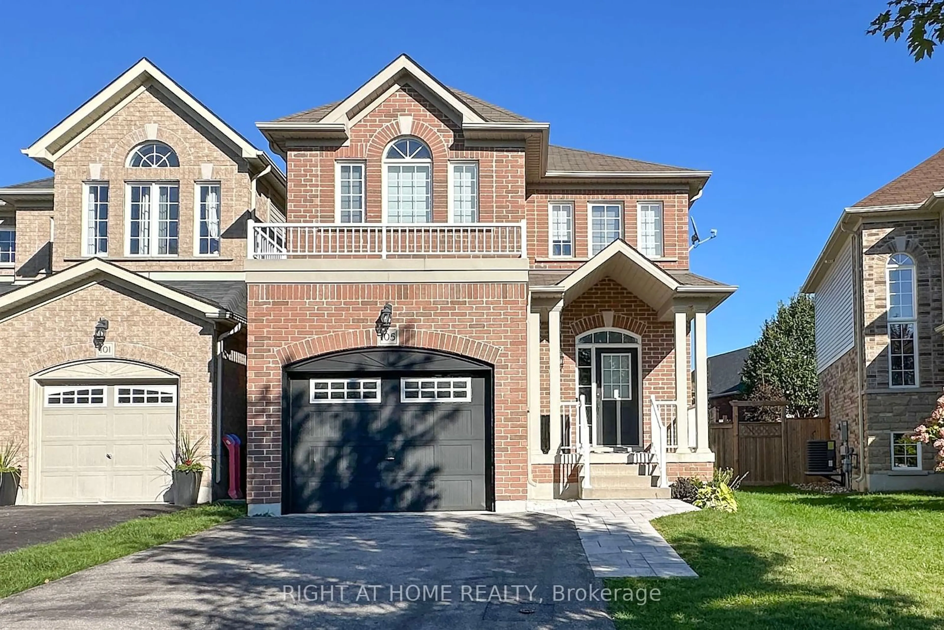 Home with brick exterior material for 105 Westover Dr, Clarington Ontario L1C 0M8