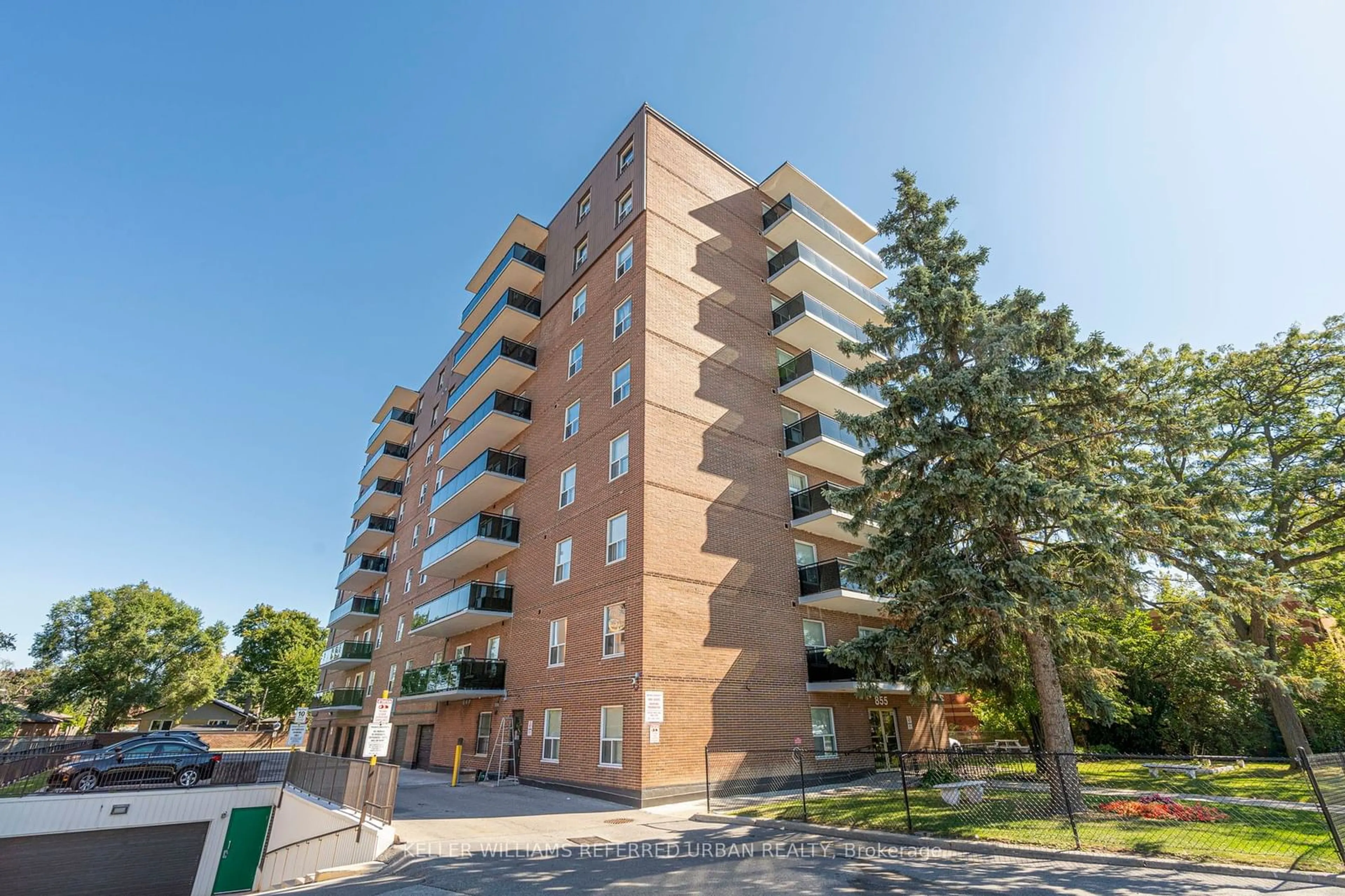 A pic from exterior of the house or condo for 855 Kennedy Rd #705, Toronto Ontario M1K 2E3