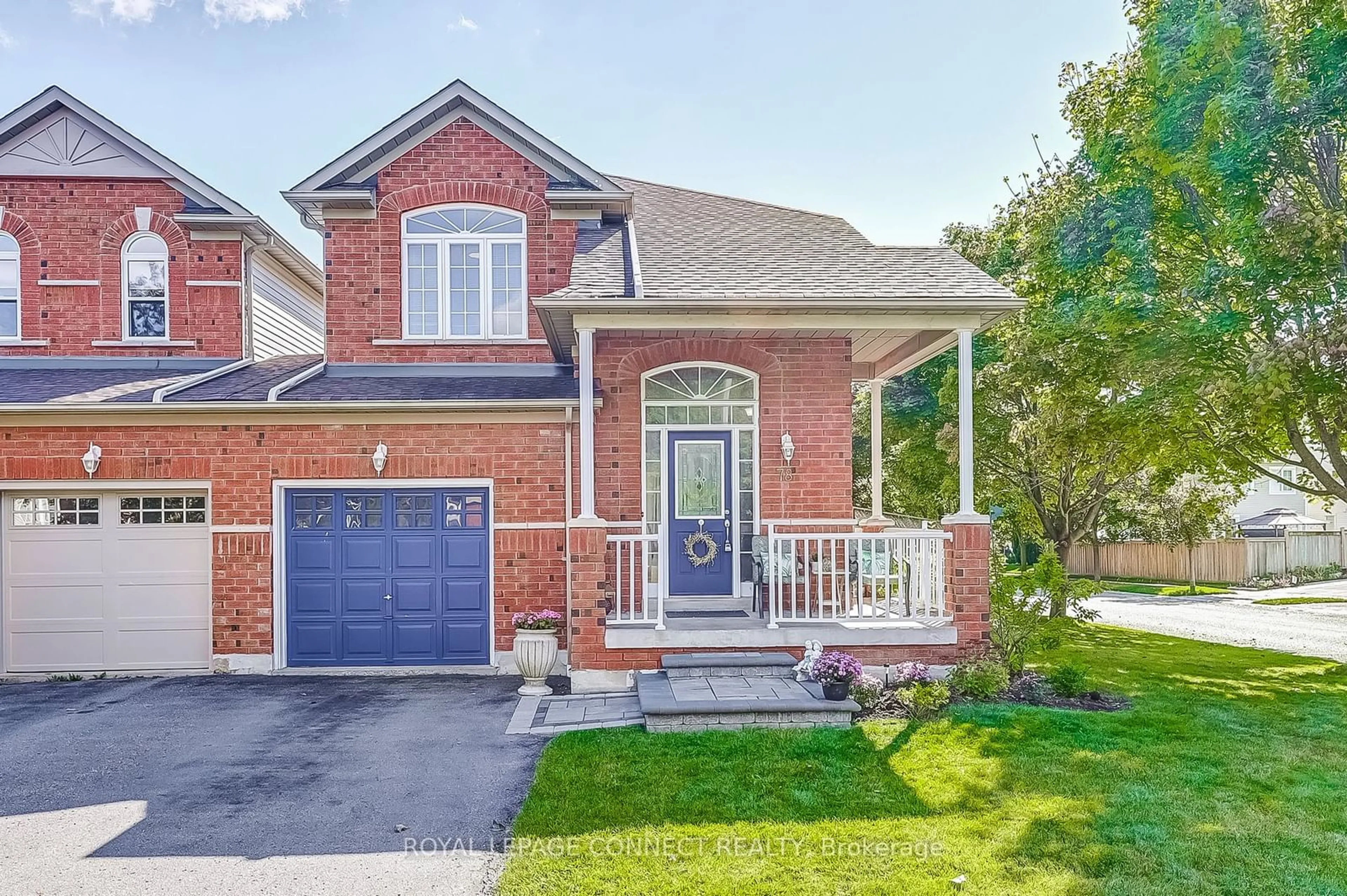 Home with brick exterior material for 78 Melody Dr, Whitby Ontario L1M 1K2