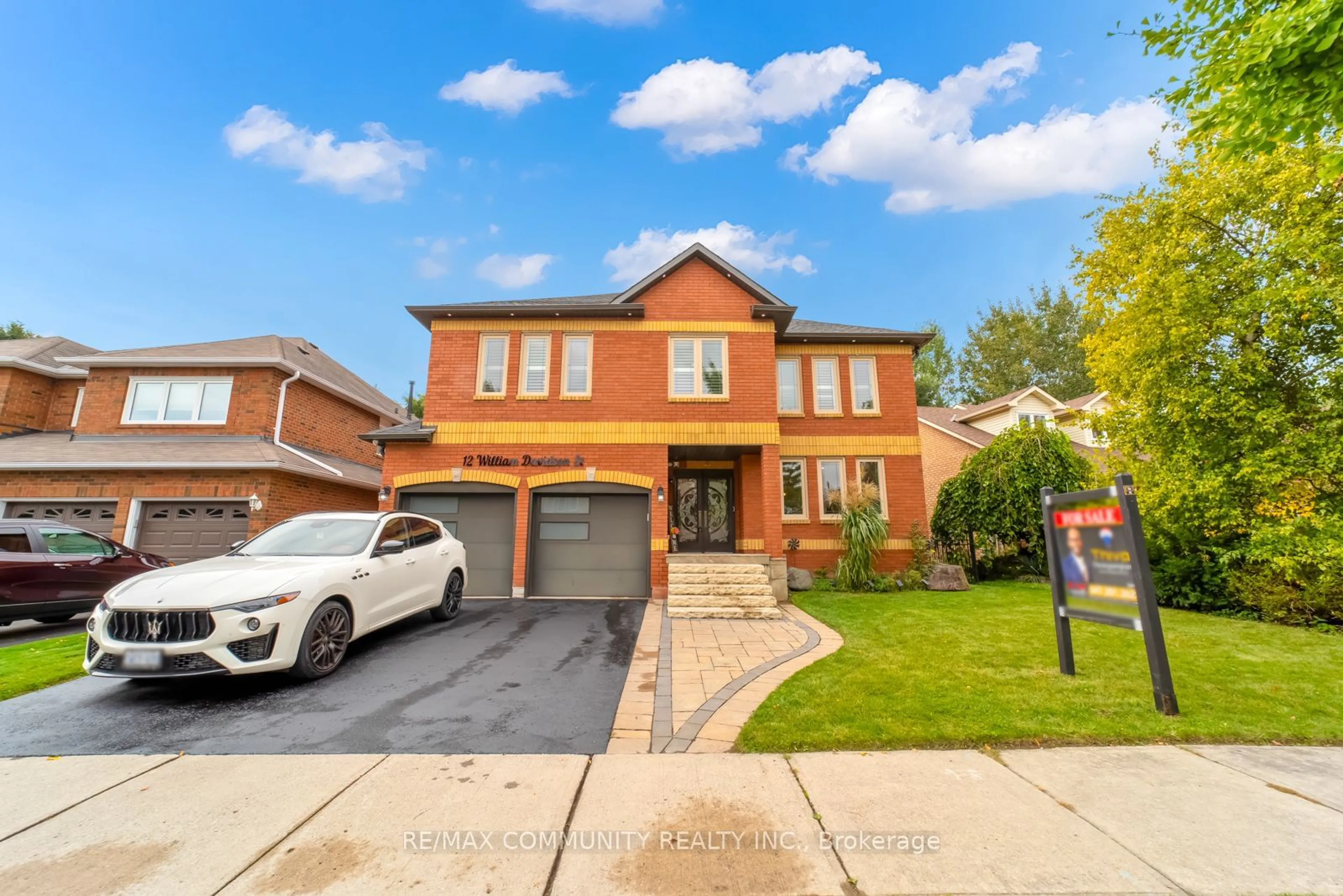 Home with brick exterior material for 12 William Davidson St, Whitby Ontario L1R 2J2