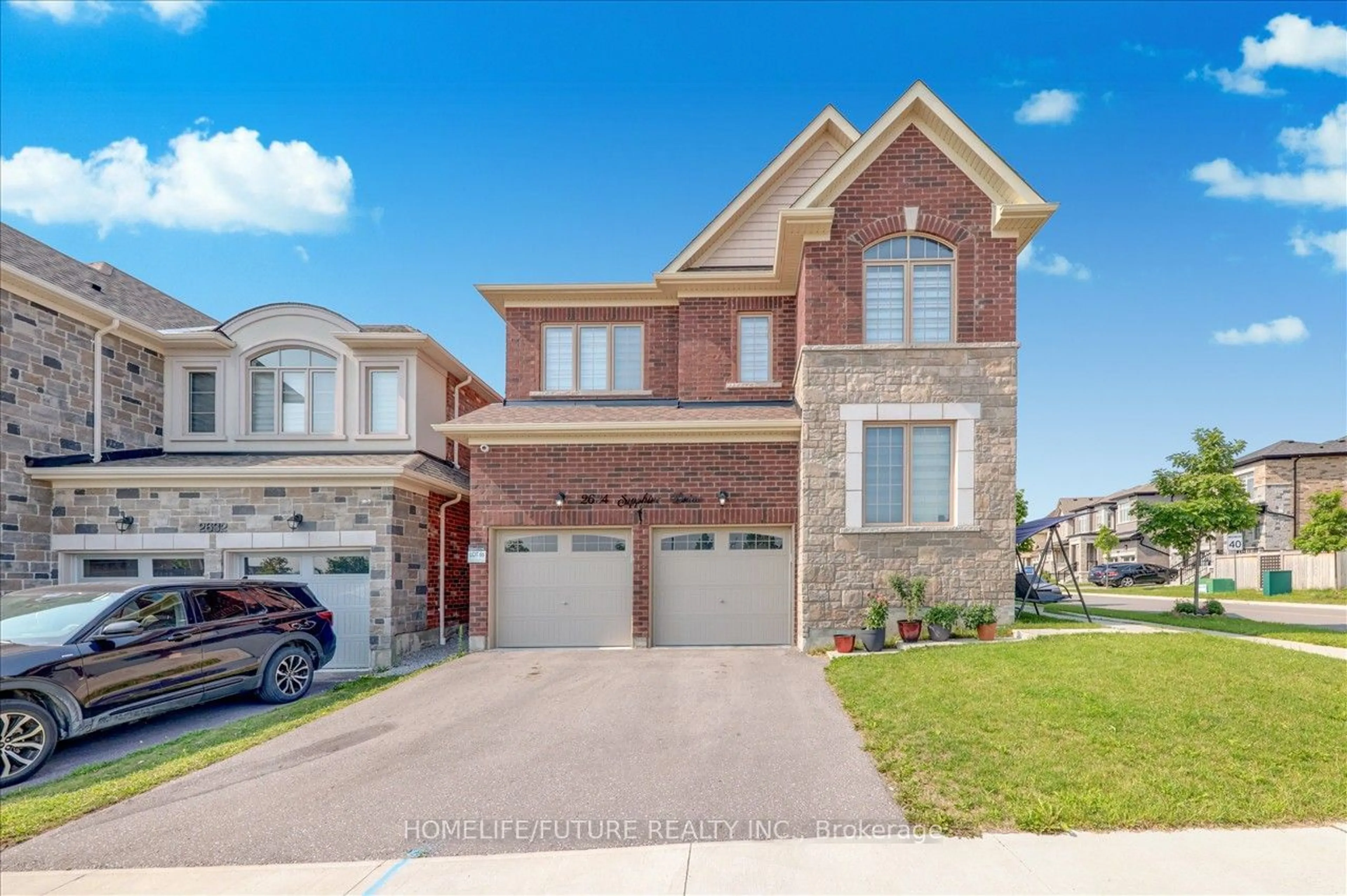 Home with brick exterior material for 2634 Sapphire Dr, Pickering Ontario L1X 0H3