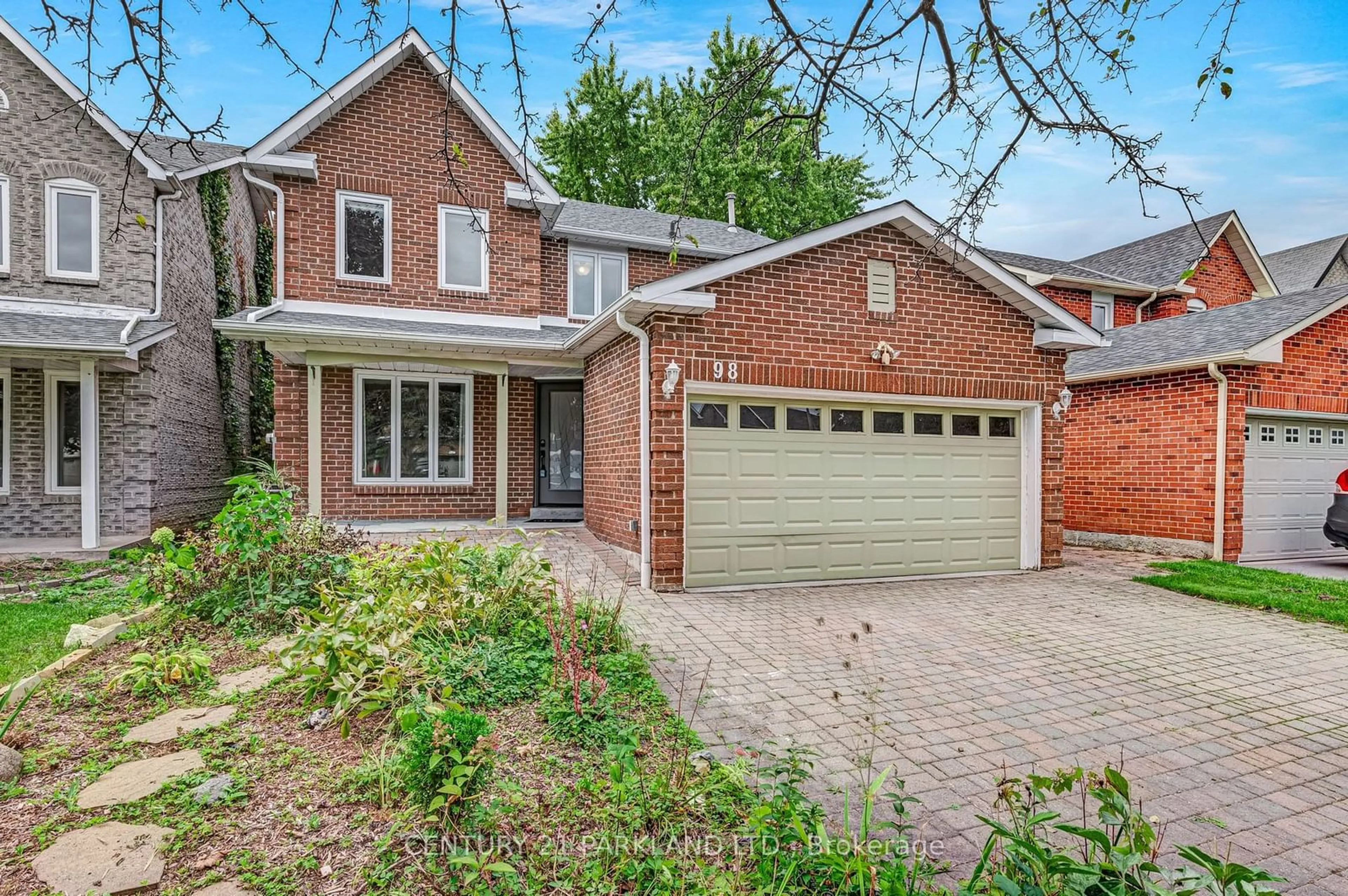 Home with brick exterior material for 98 Kearney Dr, Ajax Ontario L1T 2V6