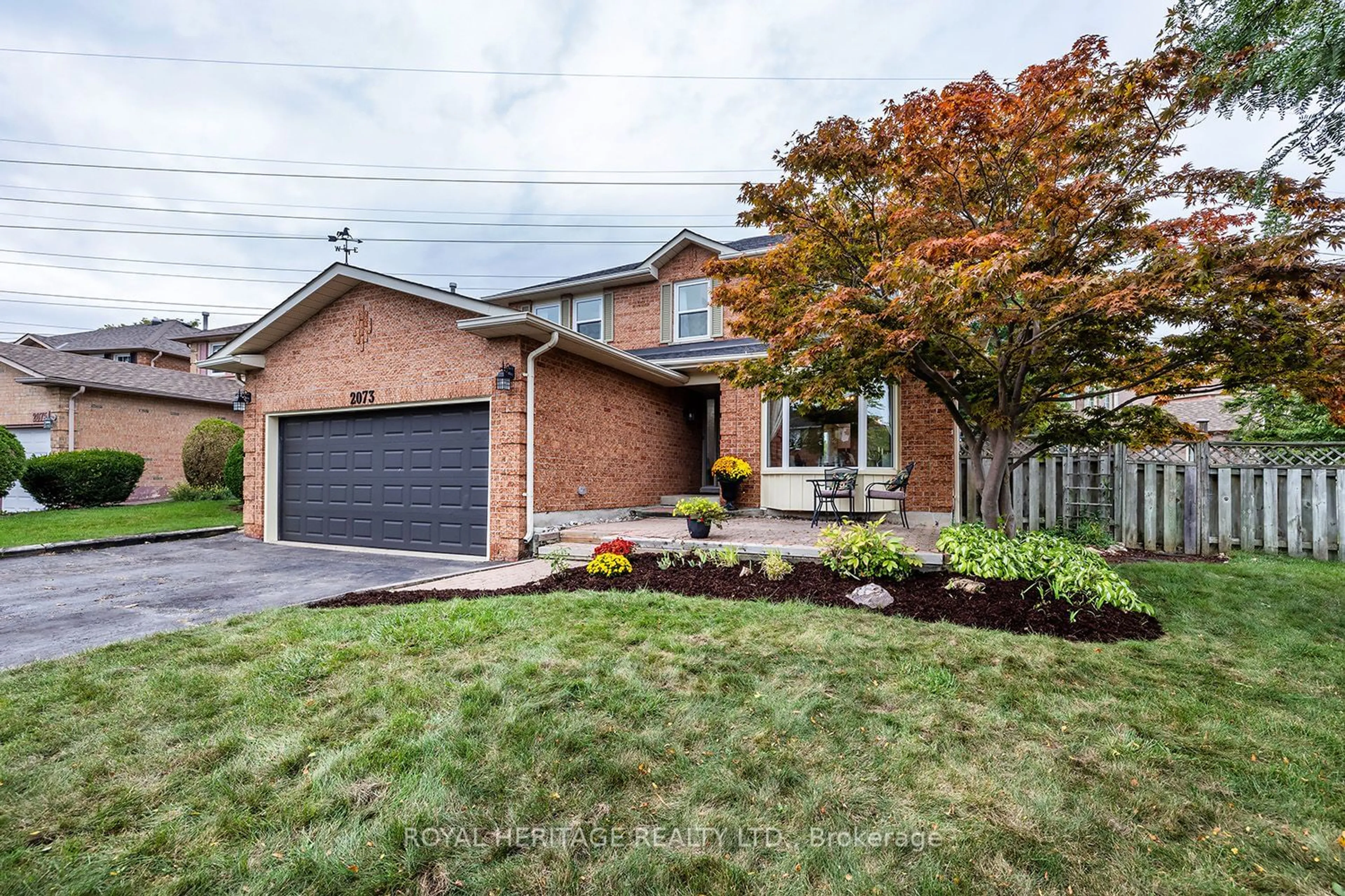 Home with brick exterior material for 2073 Lynn Heights Dr, Pickering Ontario L1X 1P9