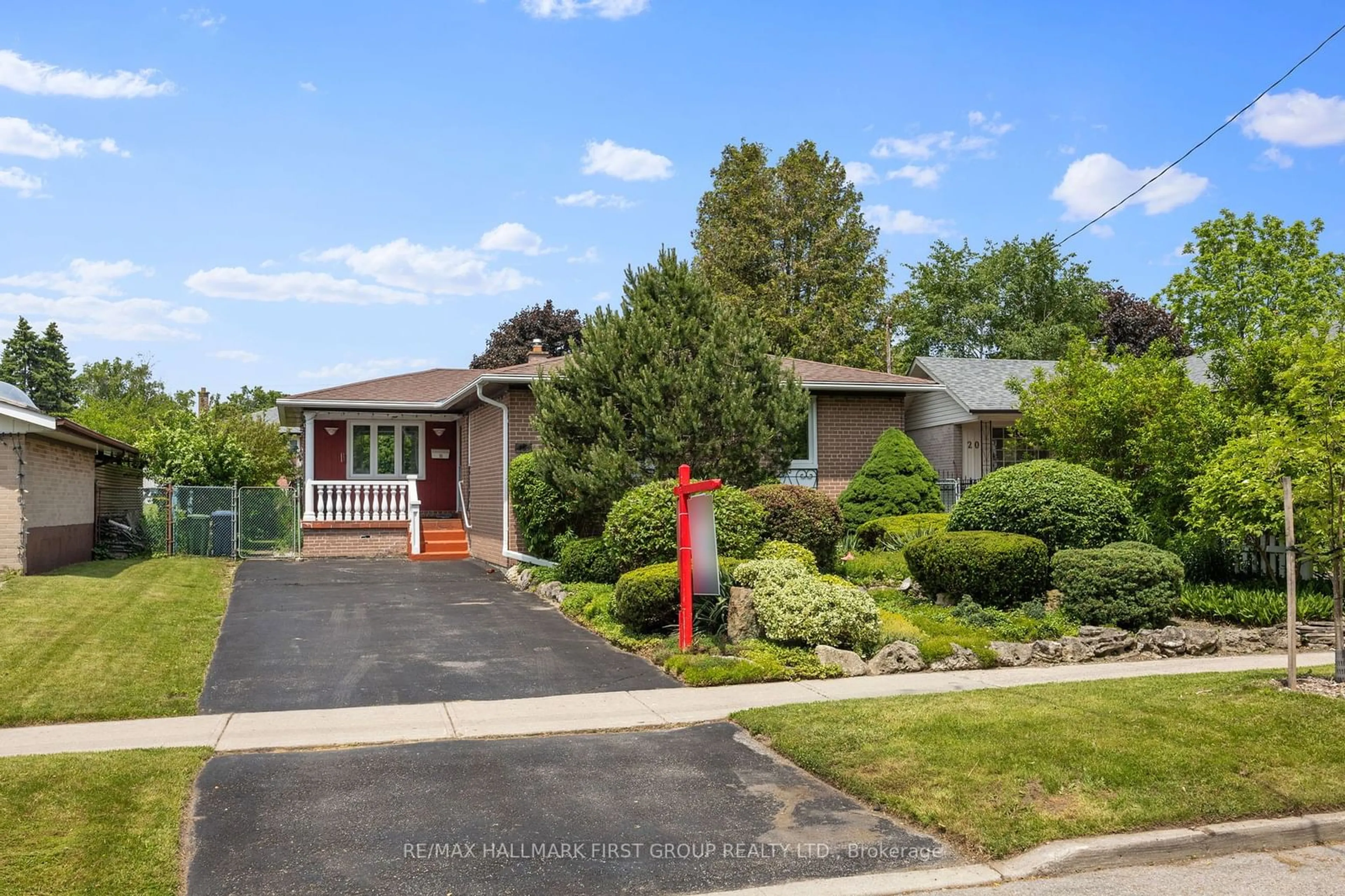 Frontside or backside of a home, the street view for 18 Shoreview Dr, Toronto Ontario M1E 3R2