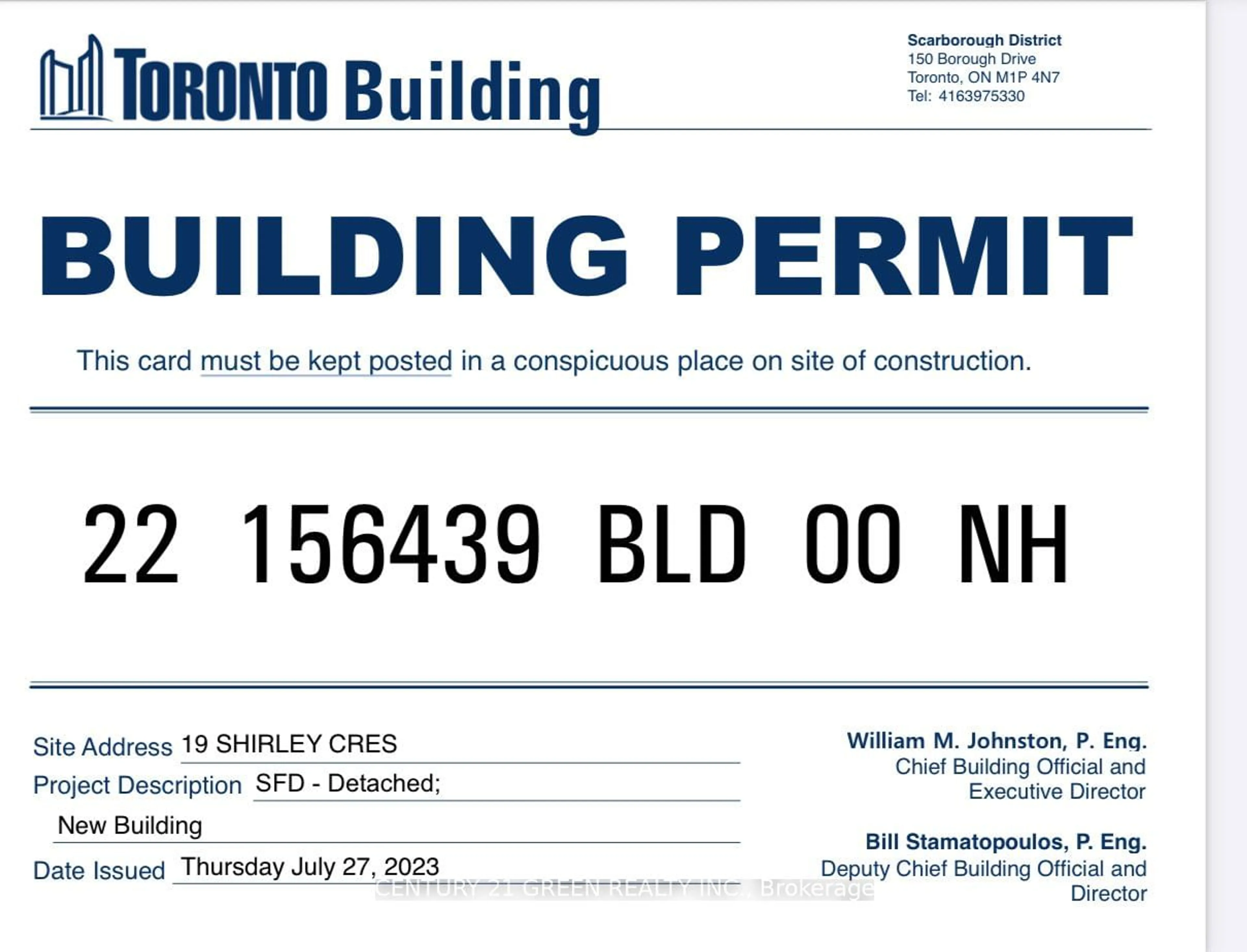 Parking for 19 Shirley Cres, Toronto Ontario M1M 1K9