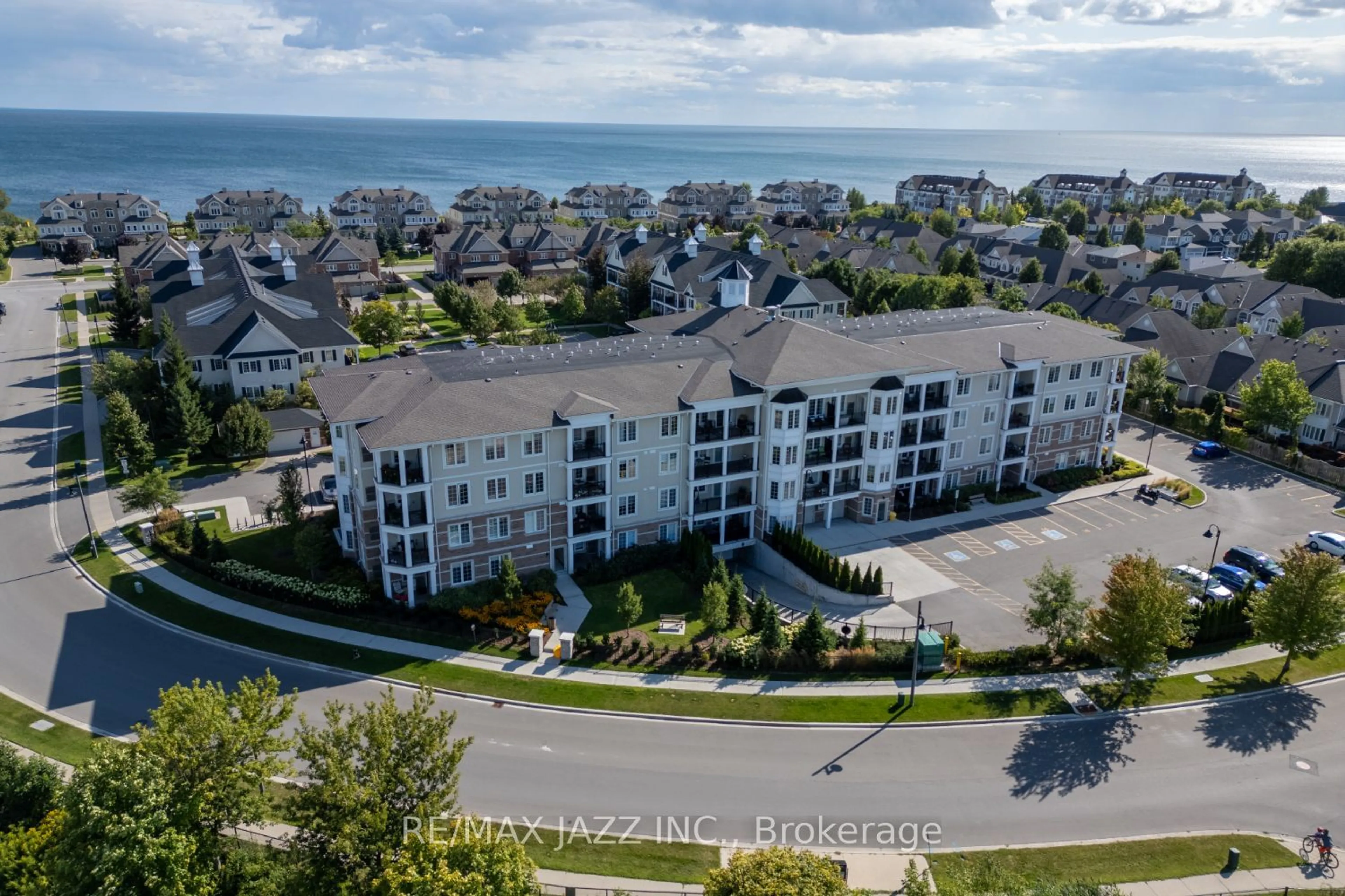 A pic from exterior of the house or condo, the street view for 65 Shipway Ave #401, Clarington Ontario L1B 0W2