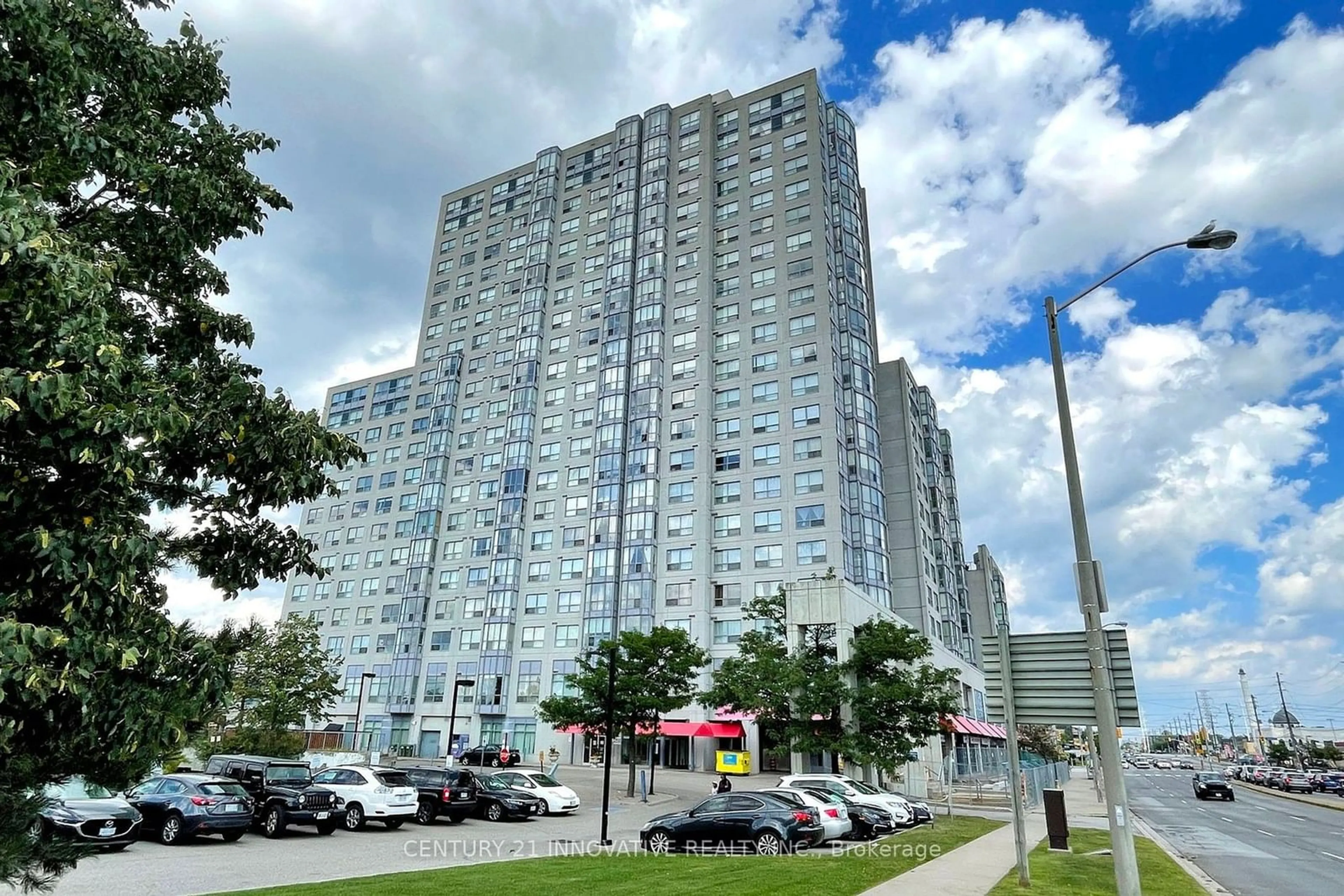 A pic from exterior of the house or condo for 2550 Lawrence Ave #410, Toronto Ontario M1P 4Z3