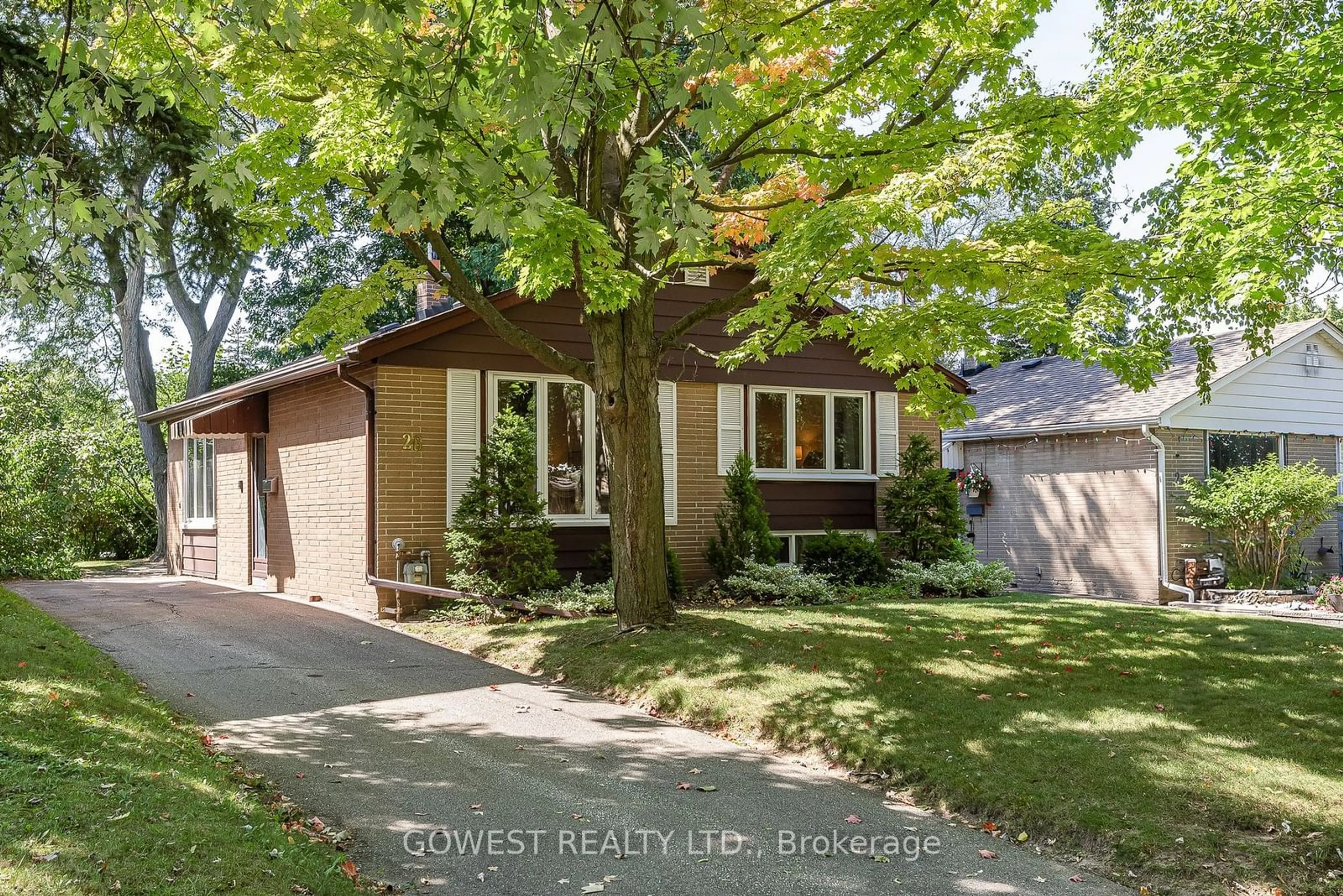 Frontside or backside of a home, the street view for 26 Peking Rd, Toronto Ontario M1J 2X4