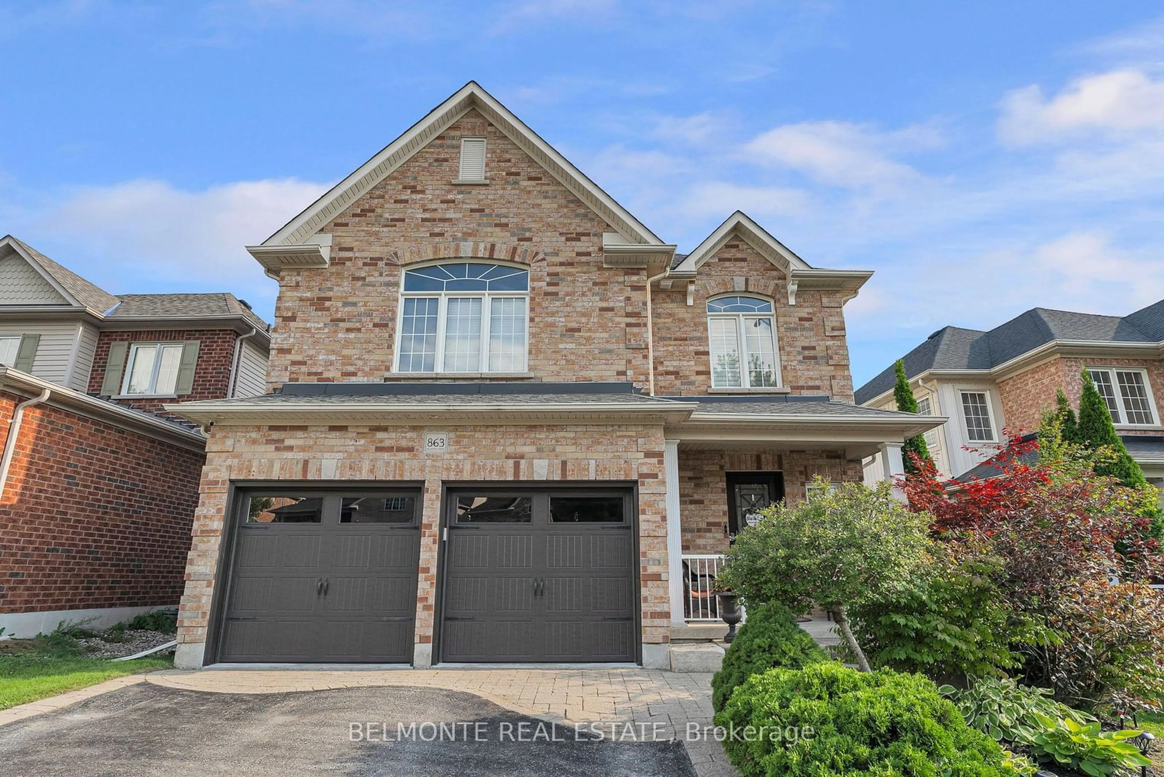 Home with brick exterior material for 863 Coldstream Dr, Oshawa Ontario L1K 2W8