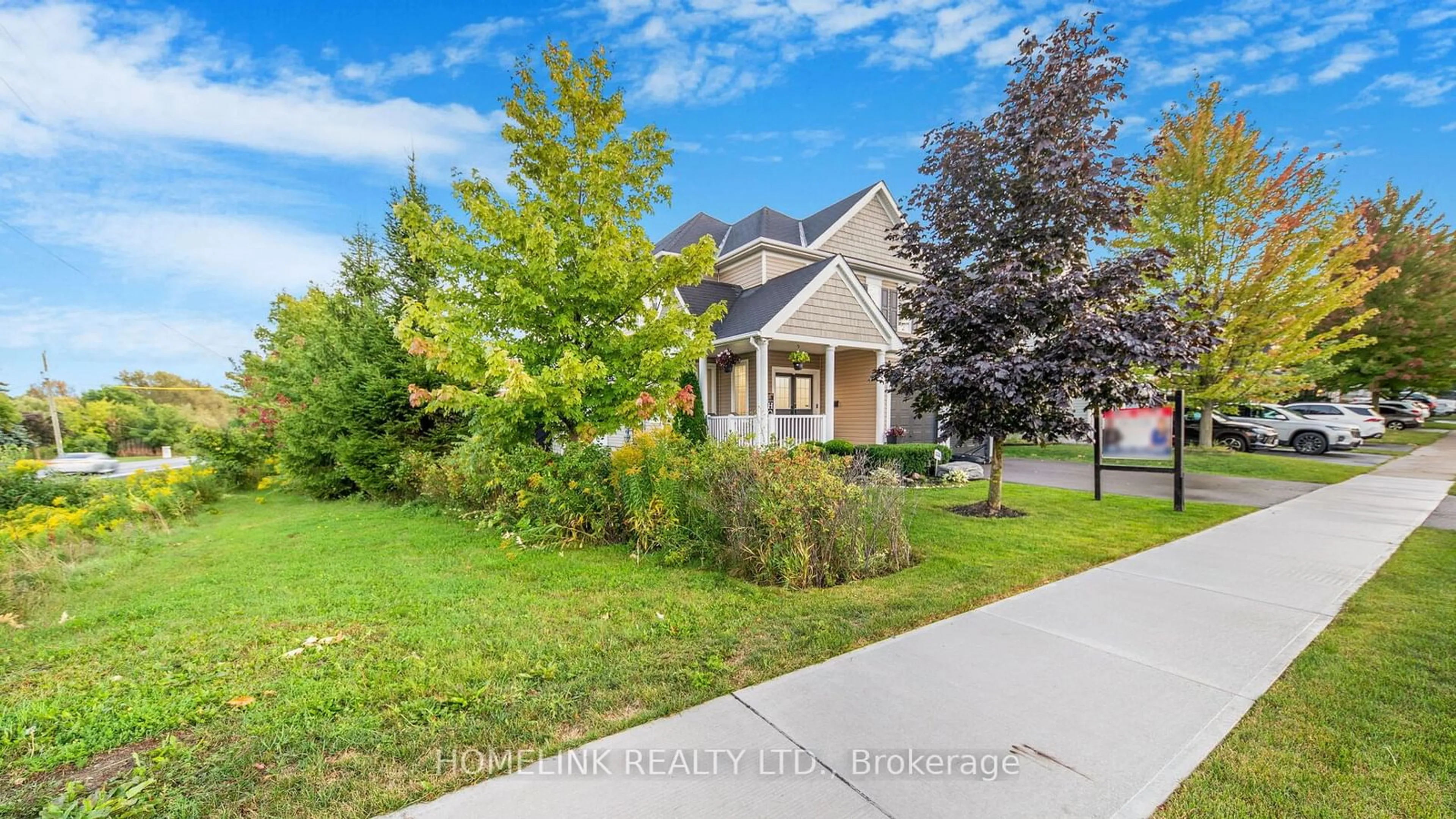 A pic from exterior of the house or condo, the fenced backyard for 1643 Coldstream Dr, Oshawa Ontario L1K 3B5