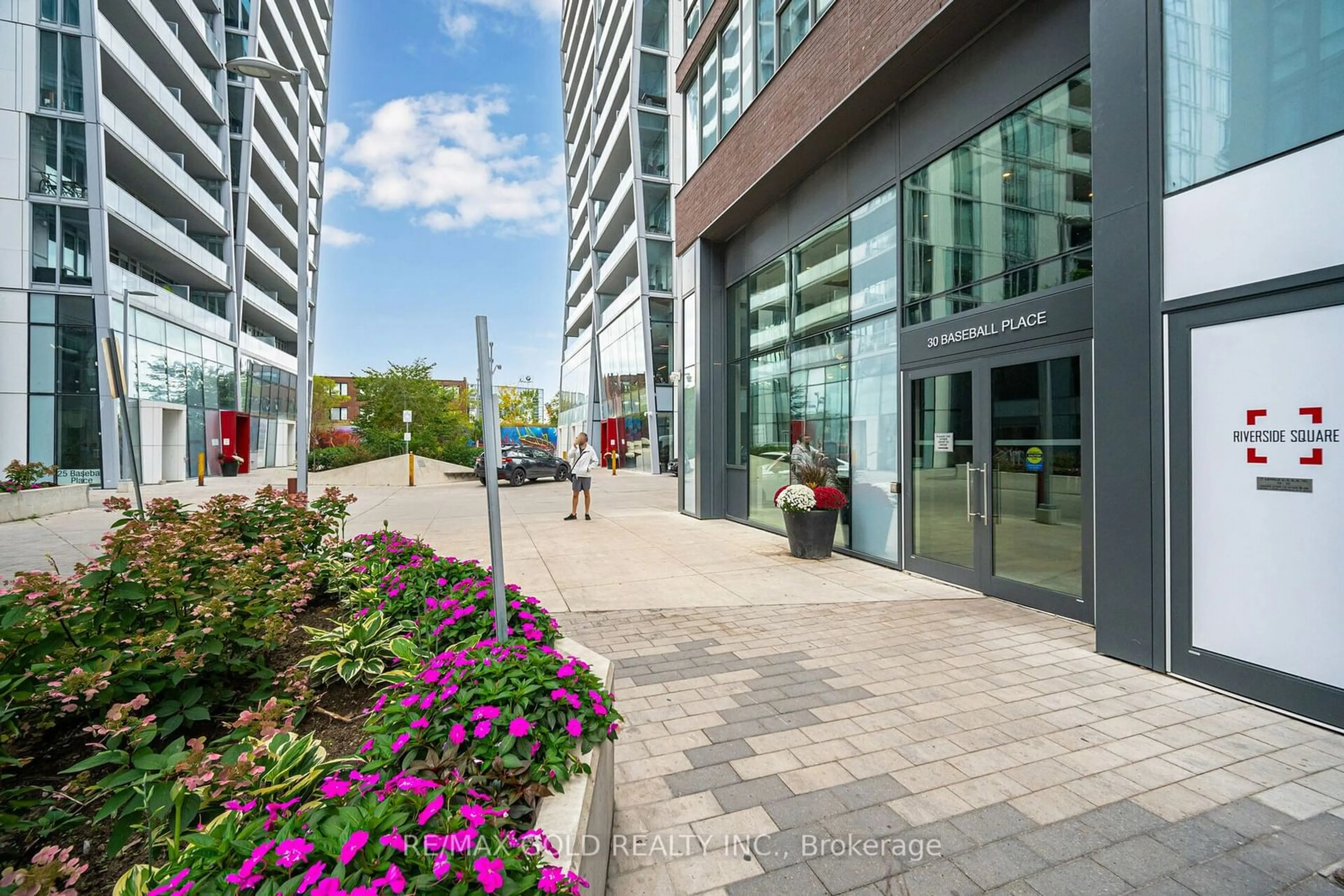 A pic from exterior of the house or condo for 30 Baseball Pl #1403, Toronto Ontario M6N 2N7