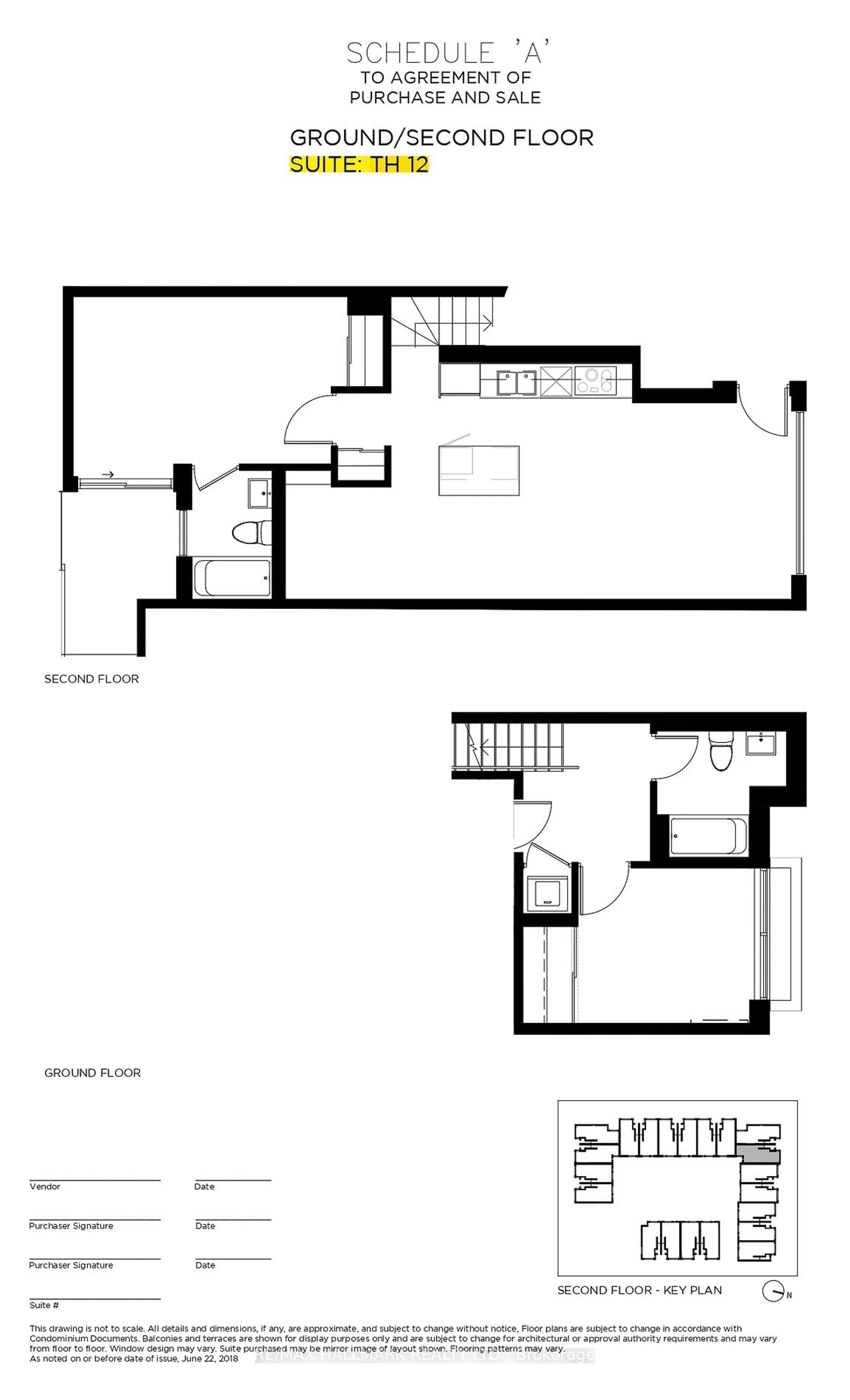 Floor plan for 188 Angus Dr #TH12, Ajax Ontario L1S 5E4