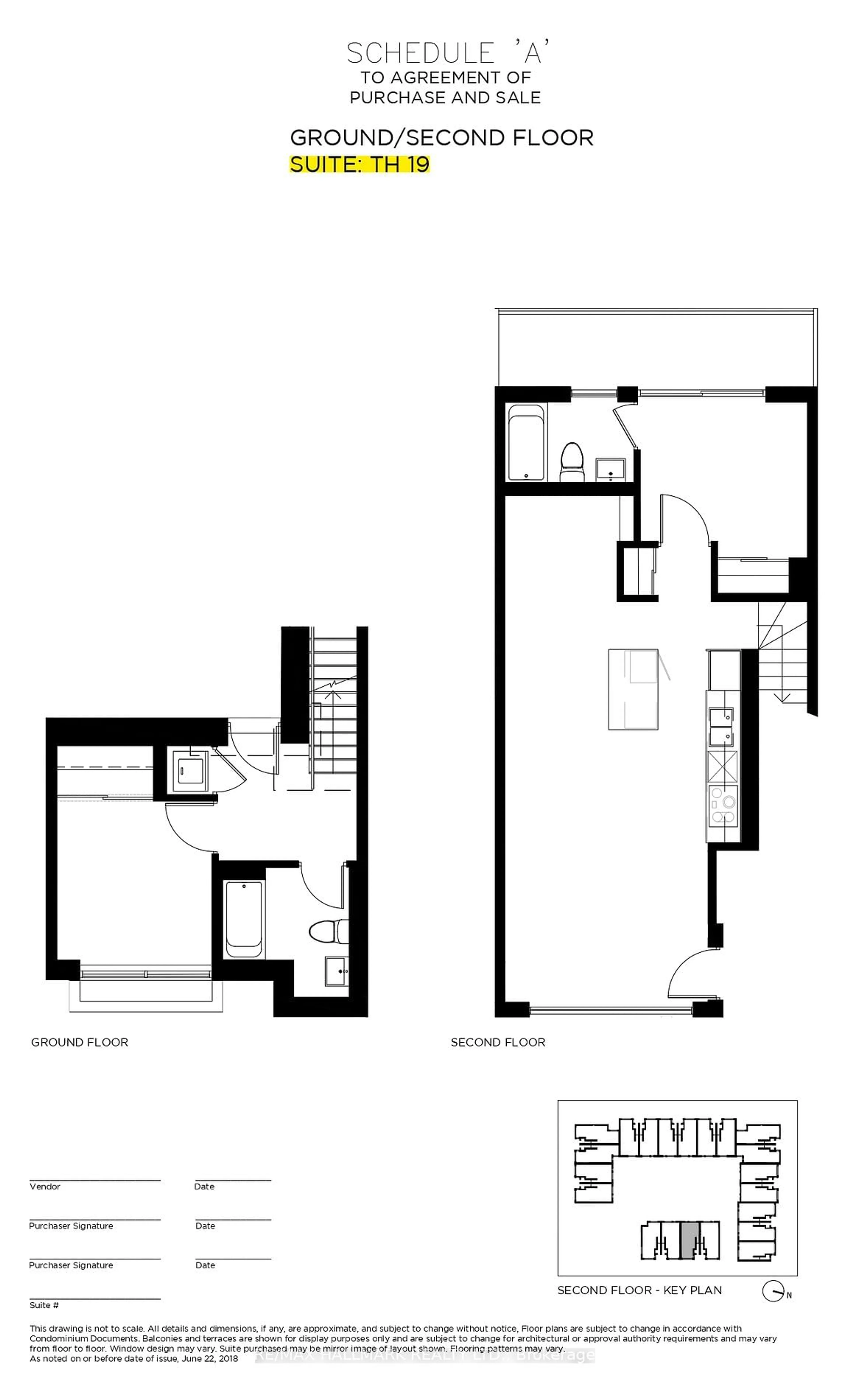 Floor plan for 188 Angus Dr #TH19, Ajax Ontario L1S 5E4