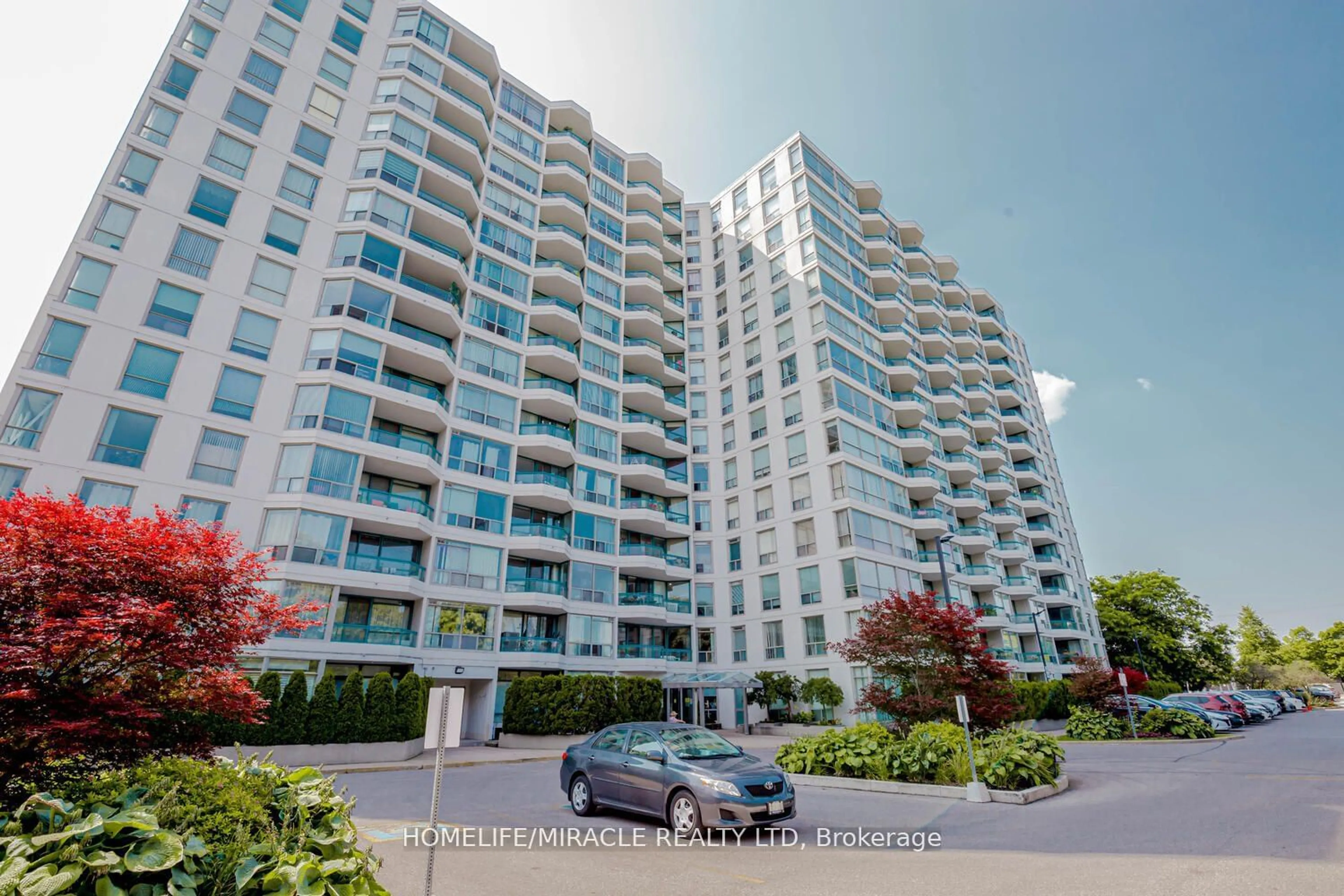 A pic from exterior of the house or condo for 4727 Sheppard Ave #1508, Toronto Ontario M1S 5B3