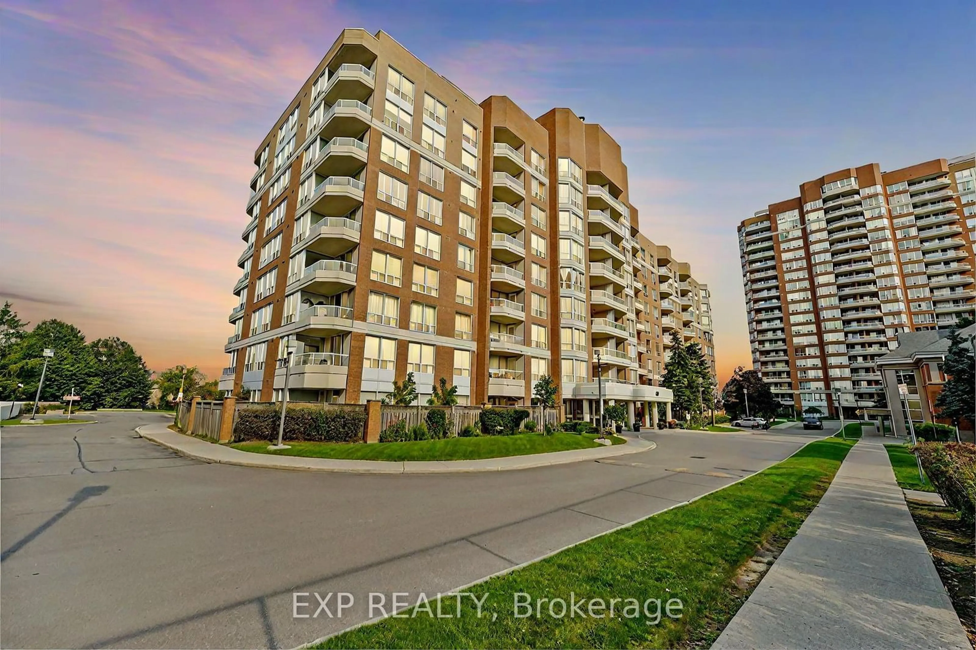 A pic from exterior of the house or condo, the street view for 480 Mclevin Ave #104, Toronto Ontario M1B 5N9