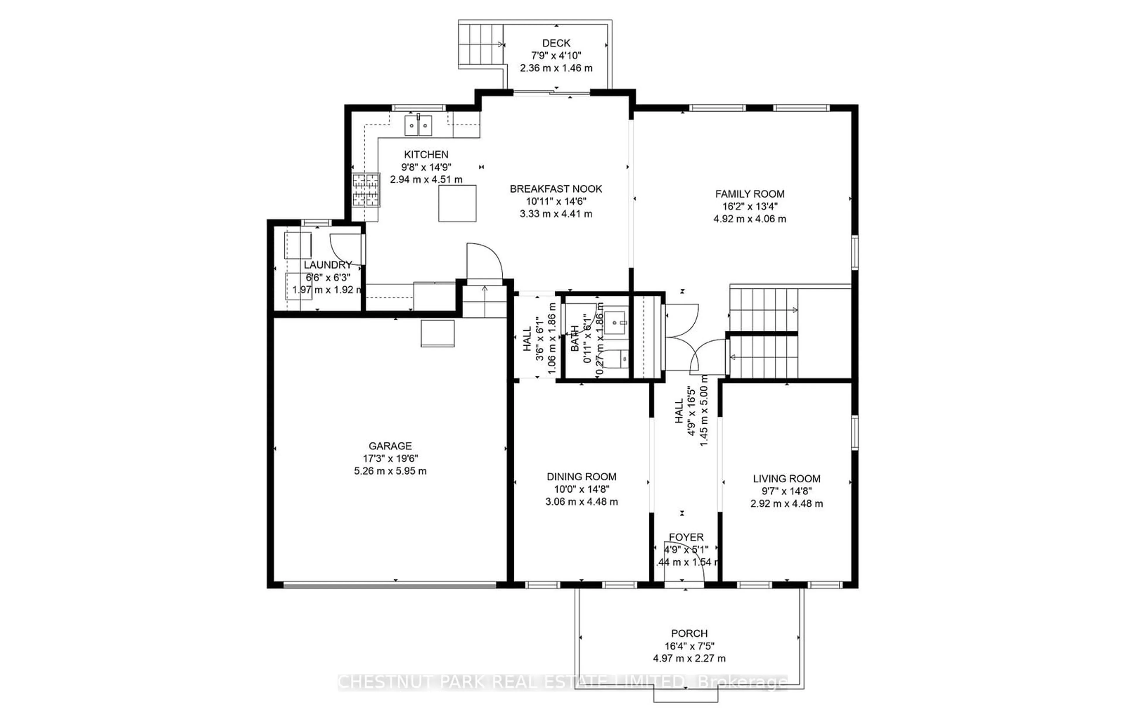 Floor plan for 65 Northern Dancer Dr, Oshawa Ontario L1L 0A9