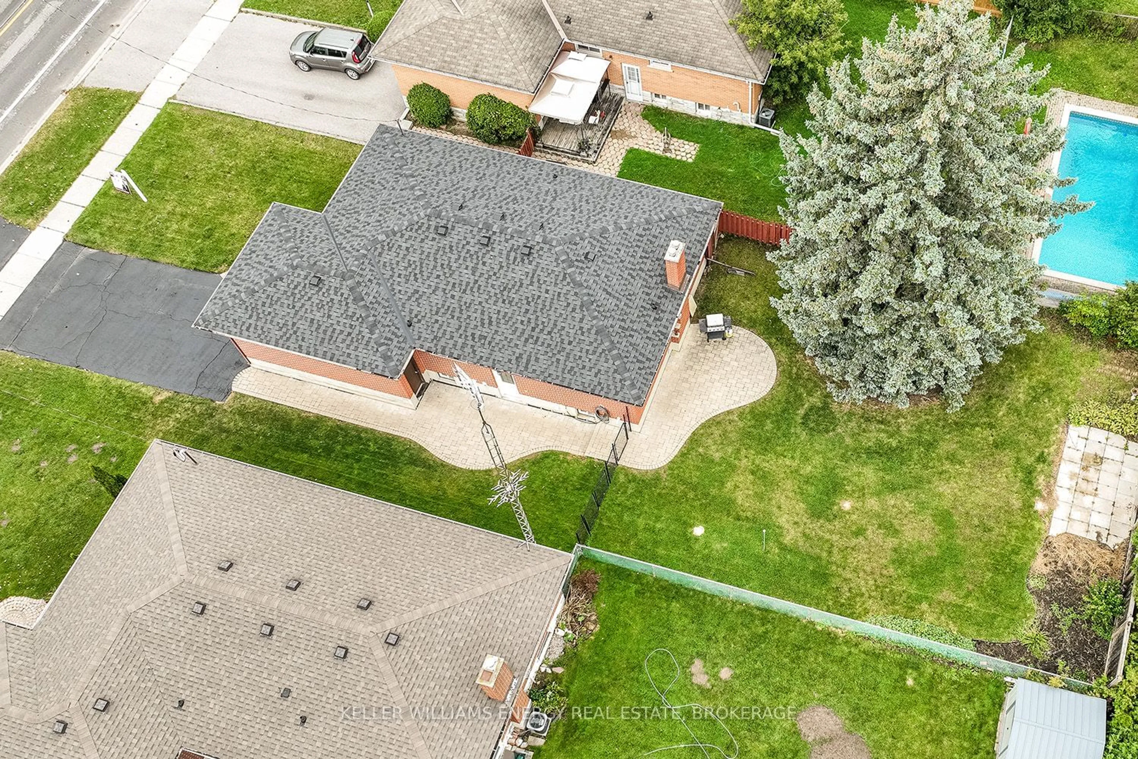 Frontside or backside of a home, the street view for 159 Scugog St, Clarington Ontario L1C 3J7