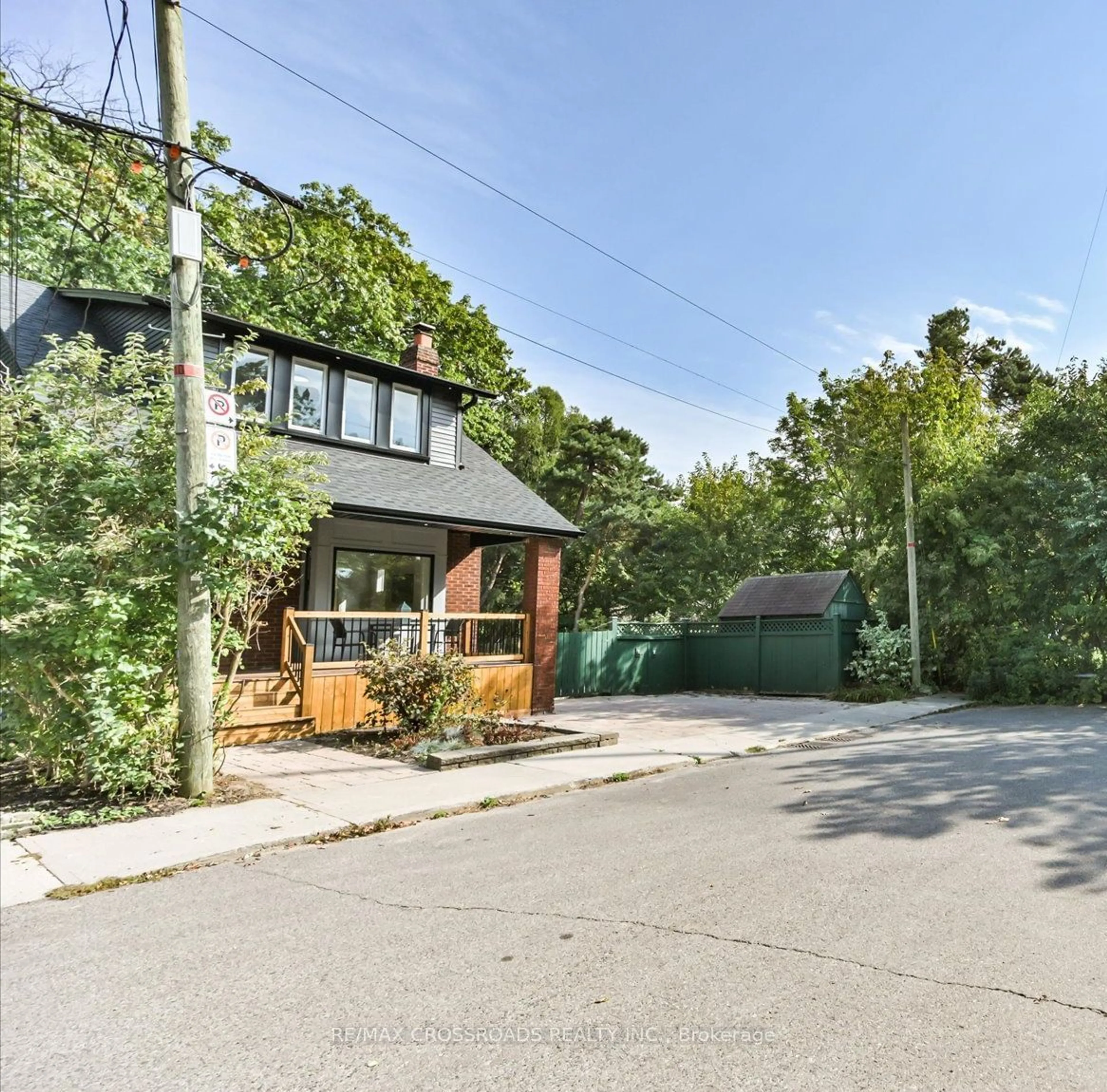 A pic from exterior of the house or condo, the street view for 3 Haig Ave, Toronto Ontario M1N 2W2