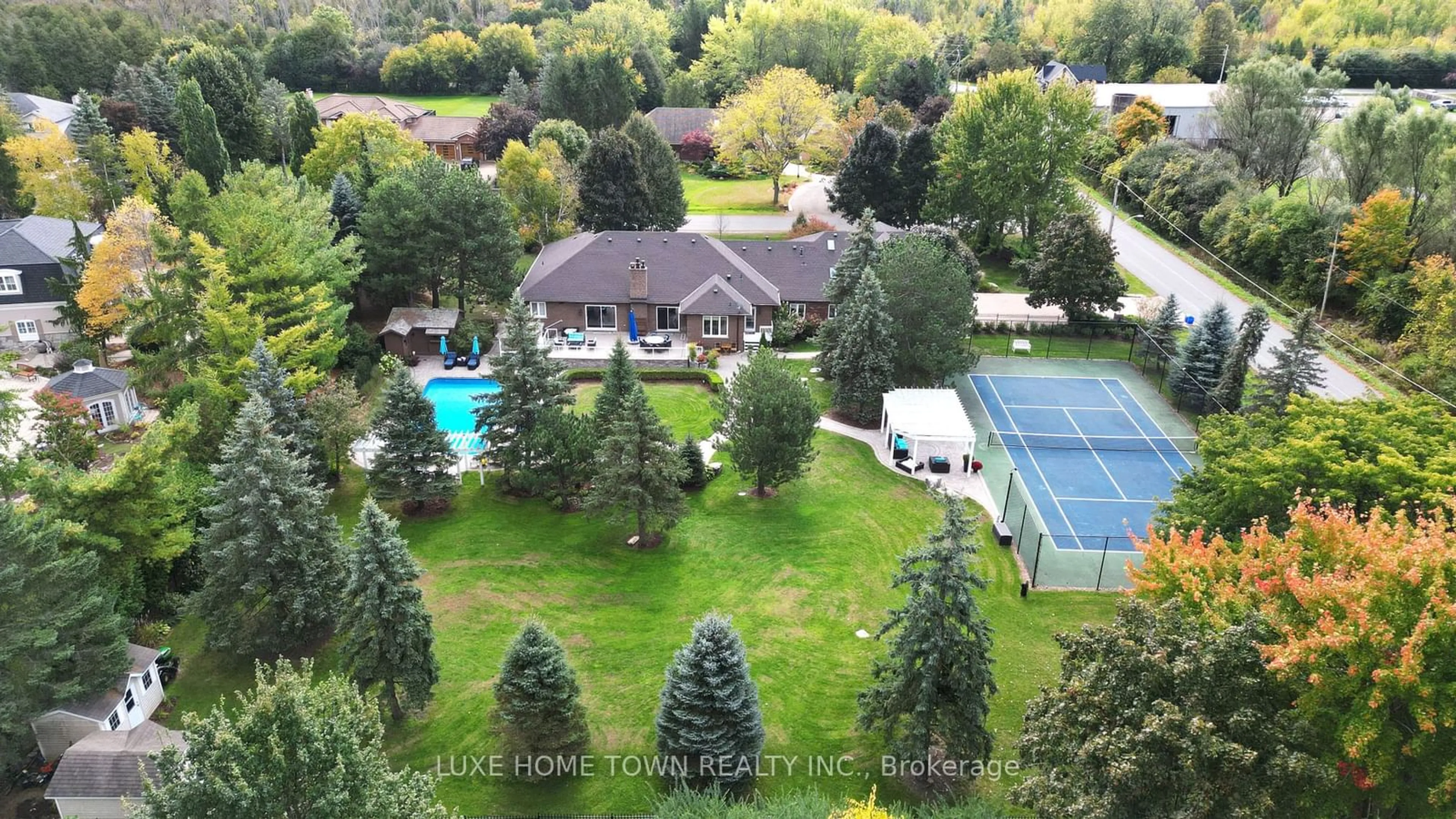 A pic from exterior of the house or condo, the fenced backyard for 2 Prince Rupert Dr, Clarington Ontario L1E 2M6